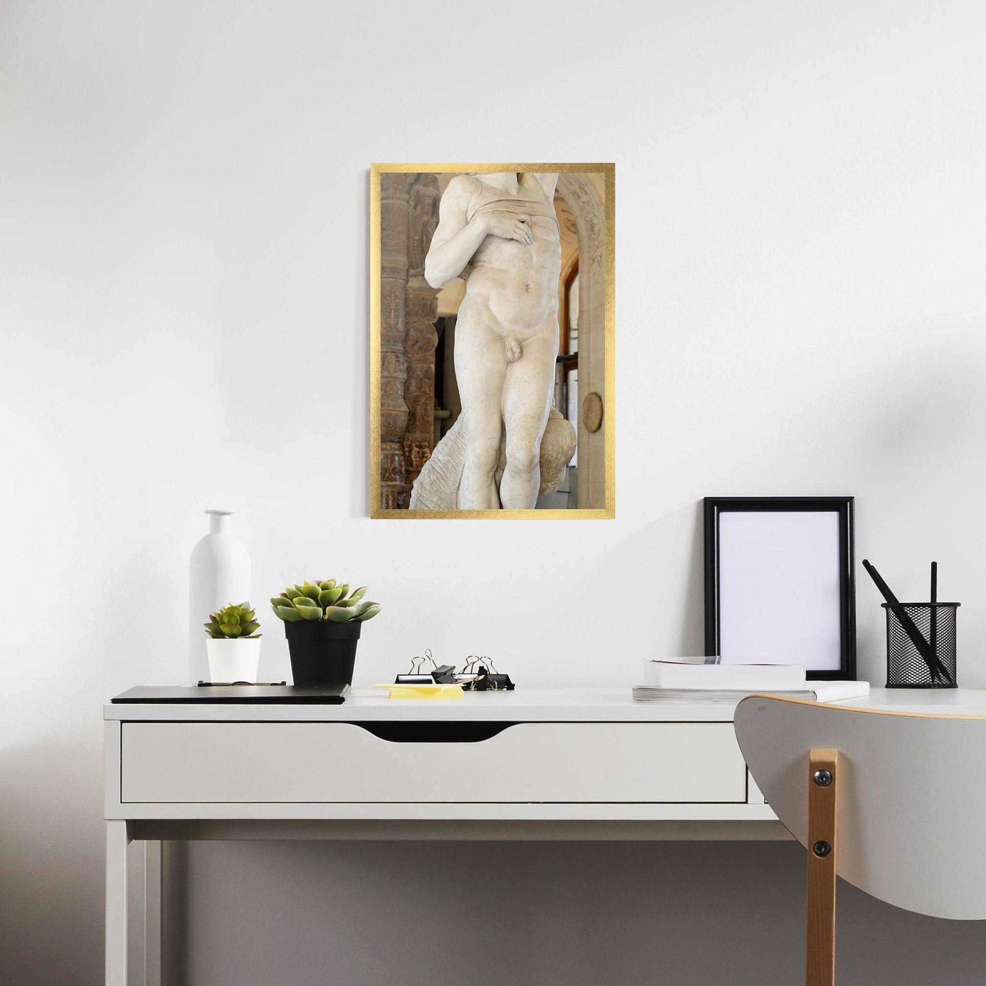 Gerahmte Poster Dying Slave mockup 7