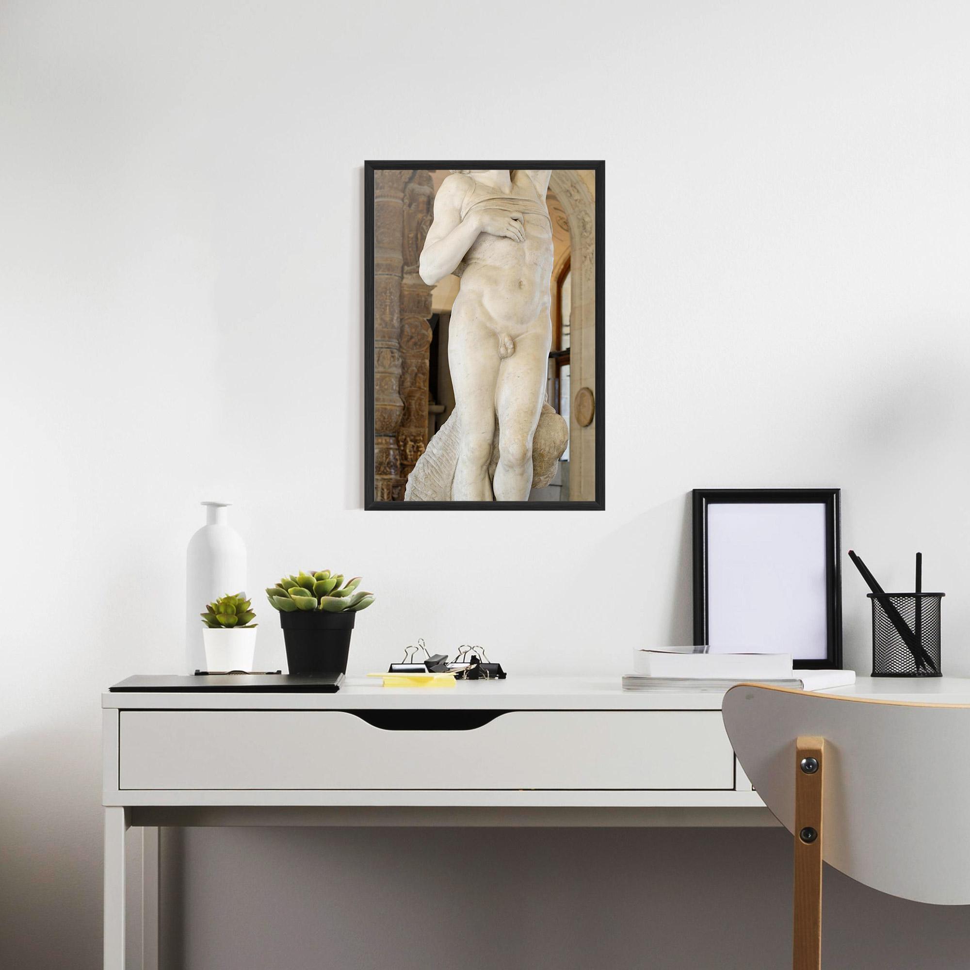 Gerahmte Poster Dying Slave mockup 7