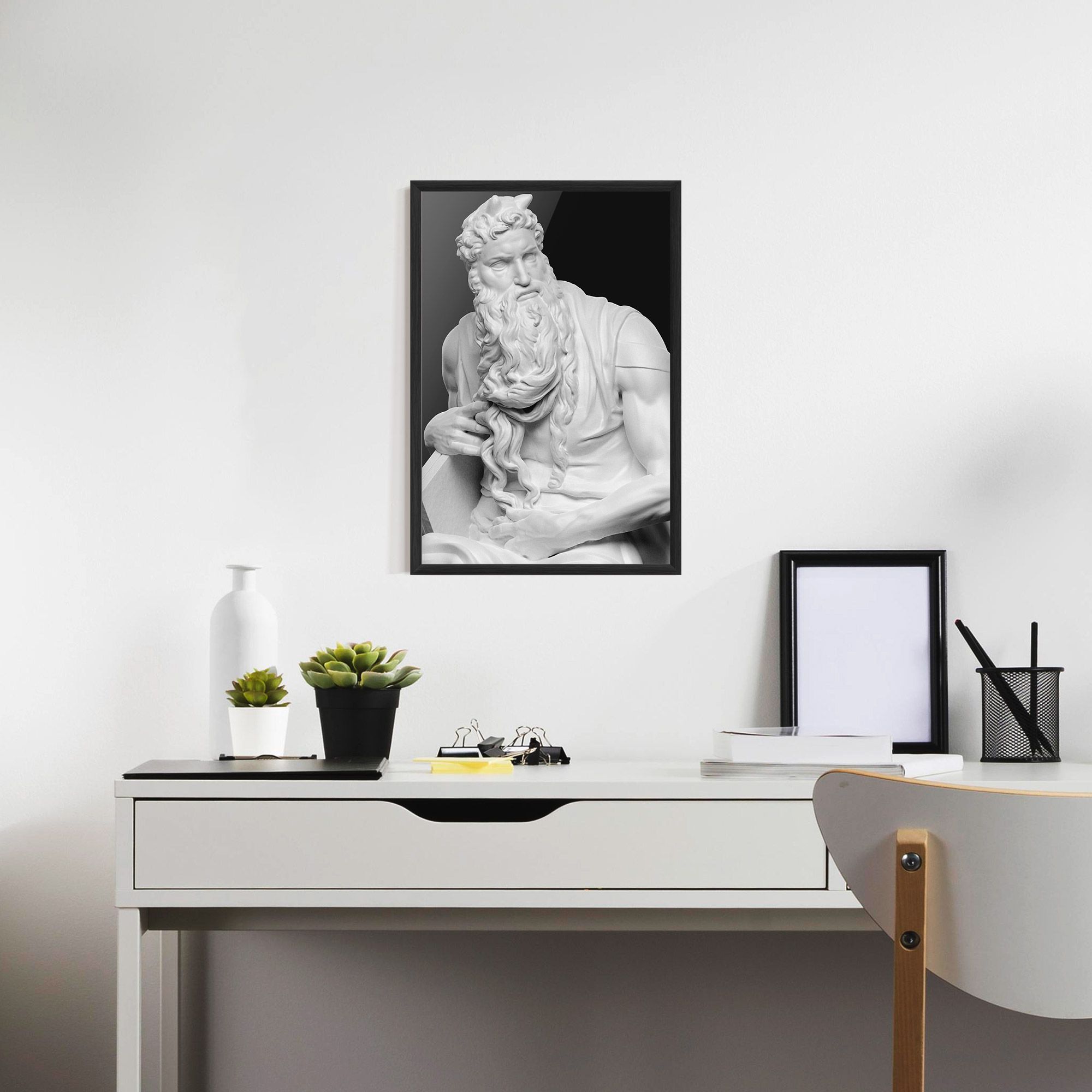 Moses Statue mockup 7