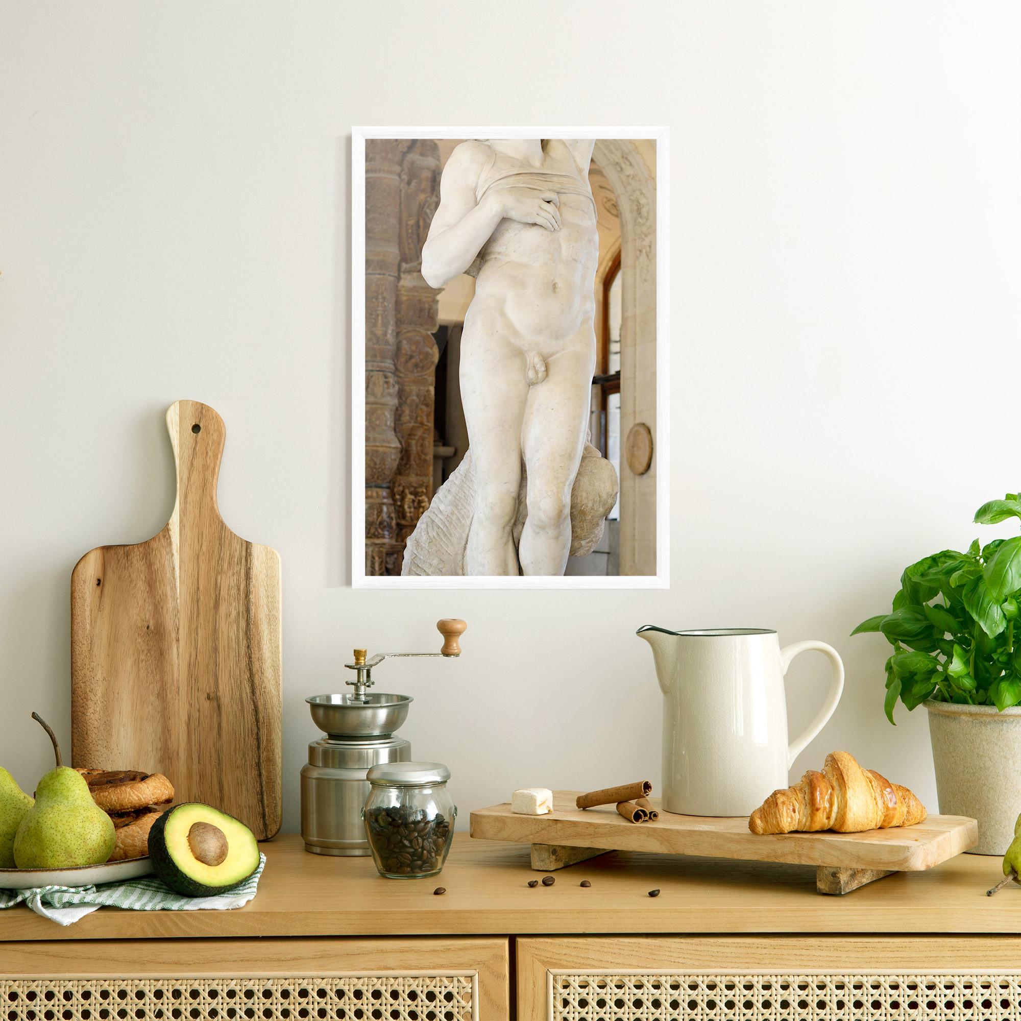 Gerahmte Poster Dying Slave mockup 8