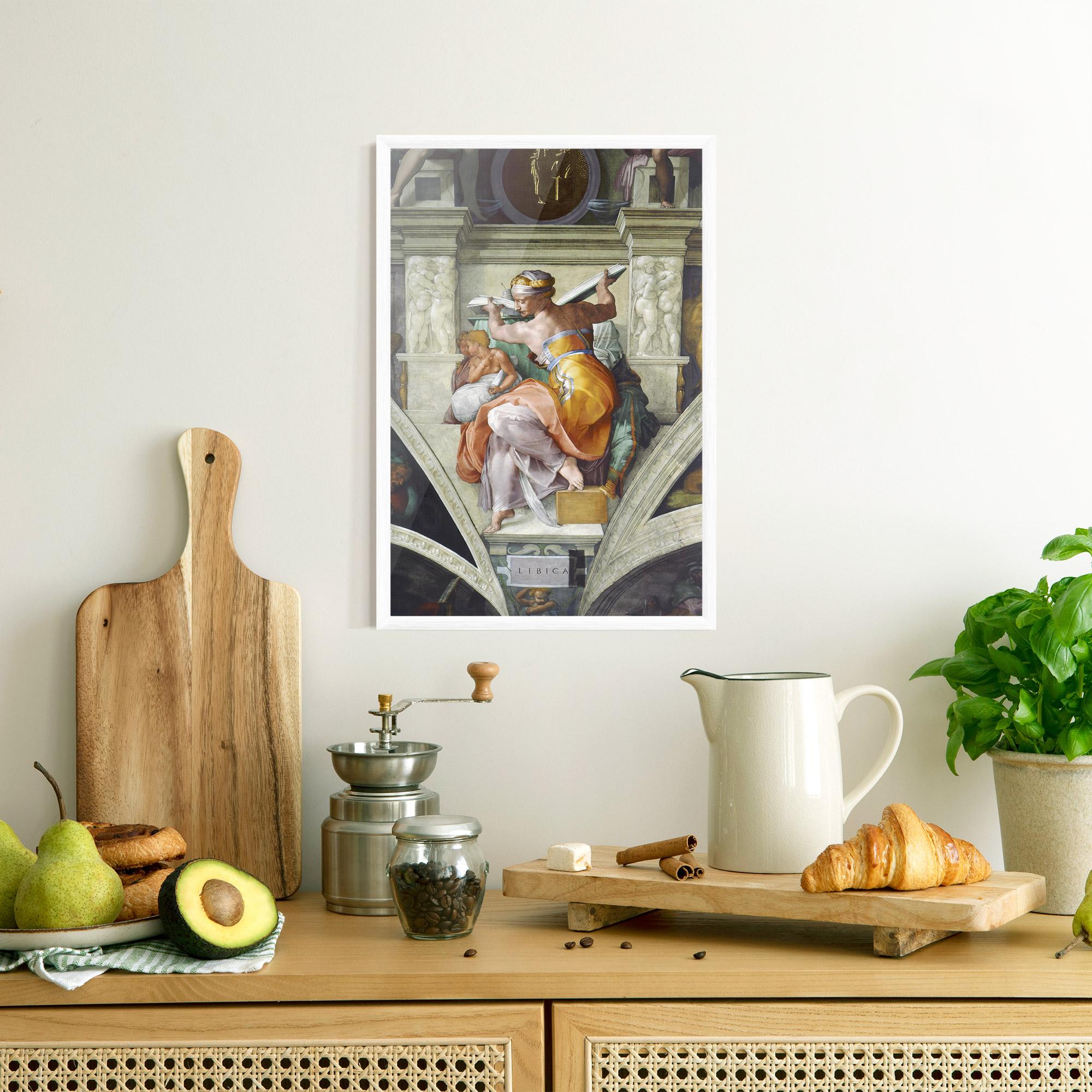 Gerahmte Poster Libyan Sibyles mockup 8