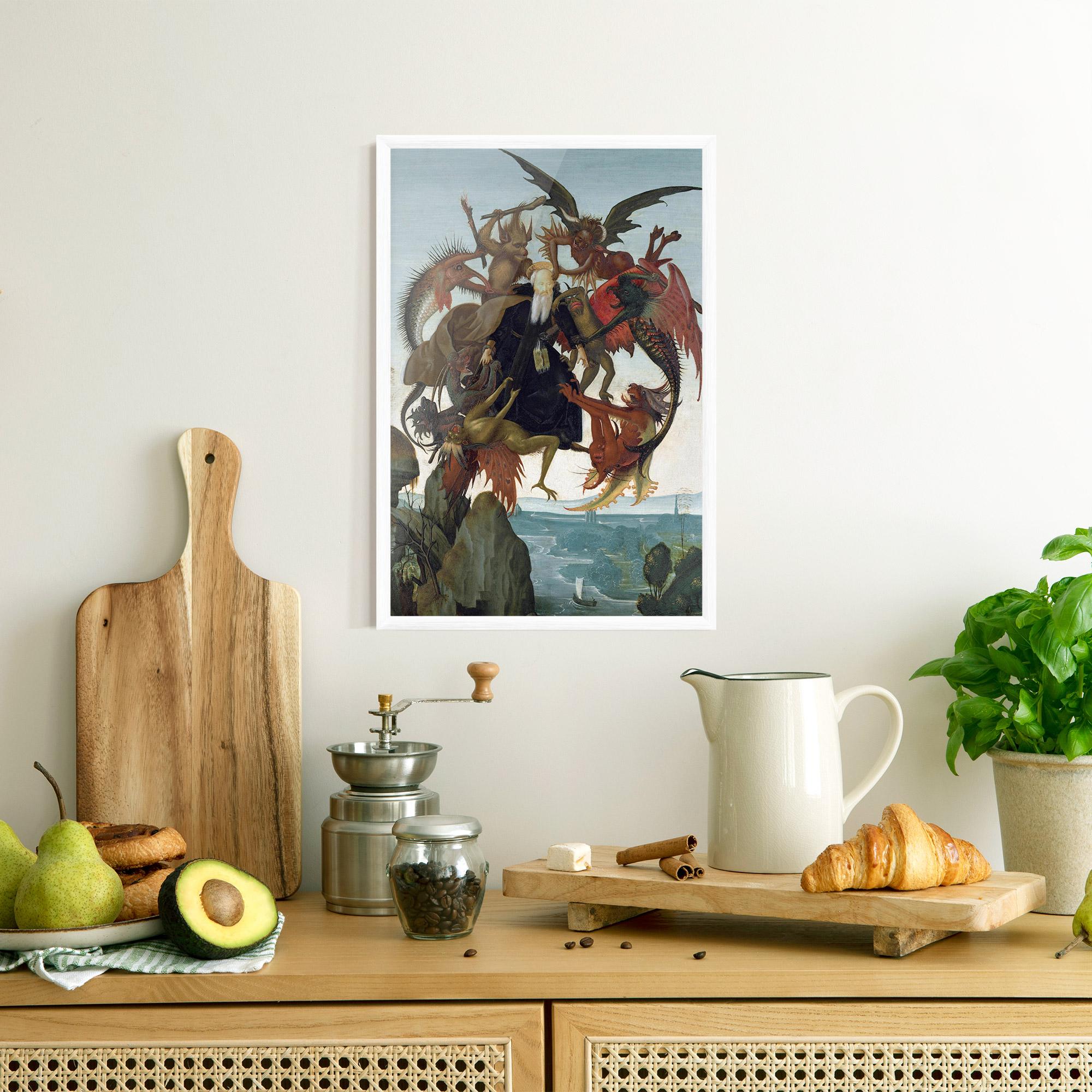 Gerahmte Poster Torment Of Saint mockup 8