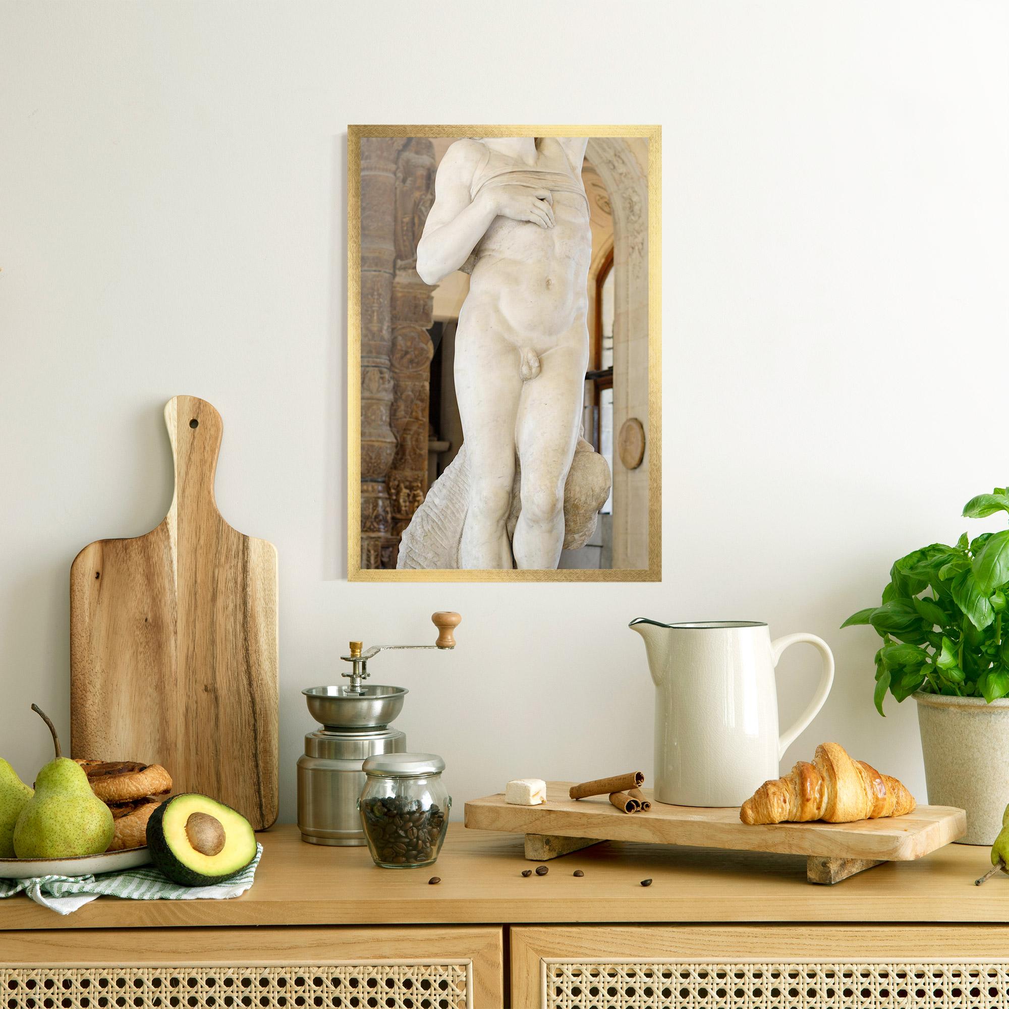 Gerahmte Poster Dying Slave mockup 8