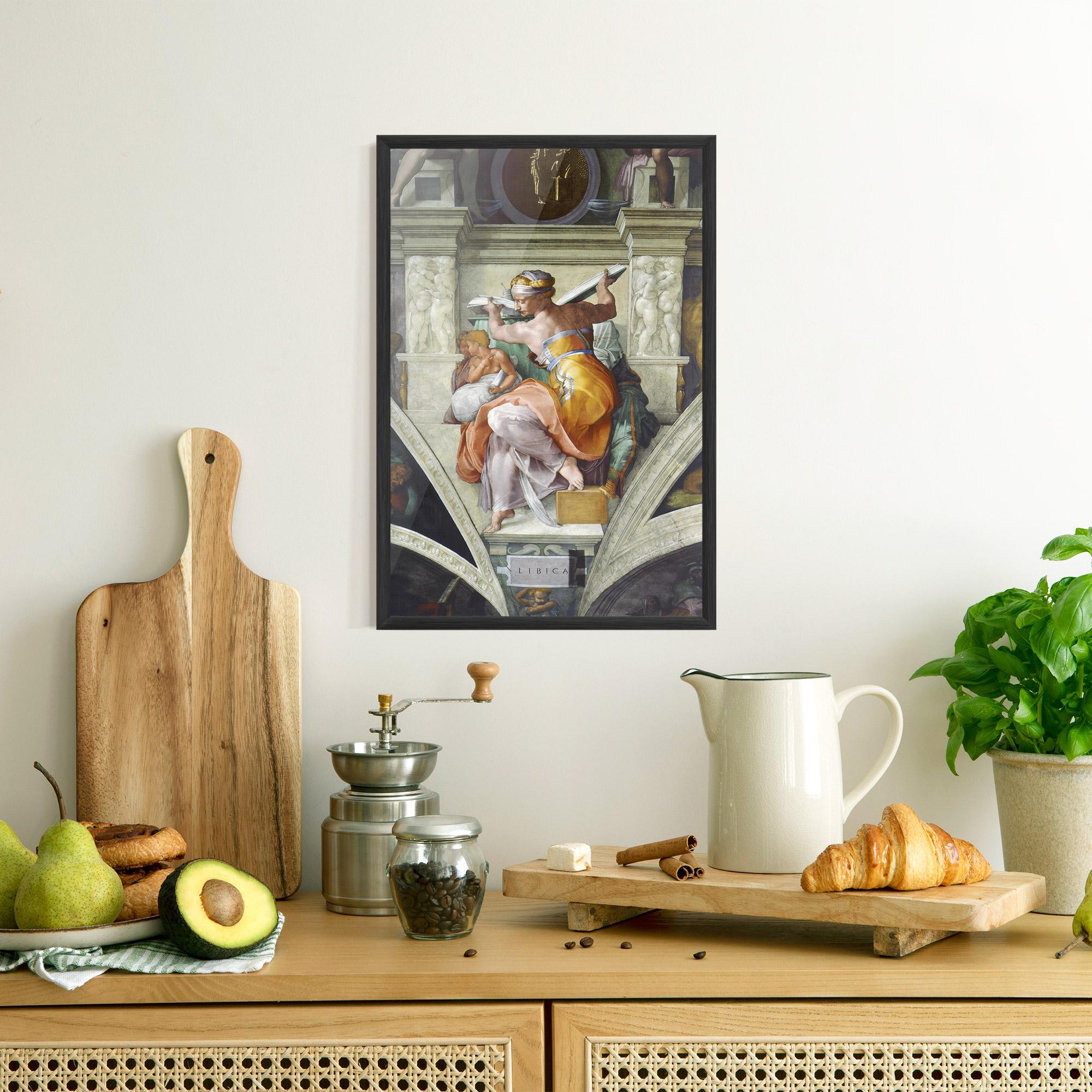 Gerahmte Poster Libyan Sibyles mockup 8