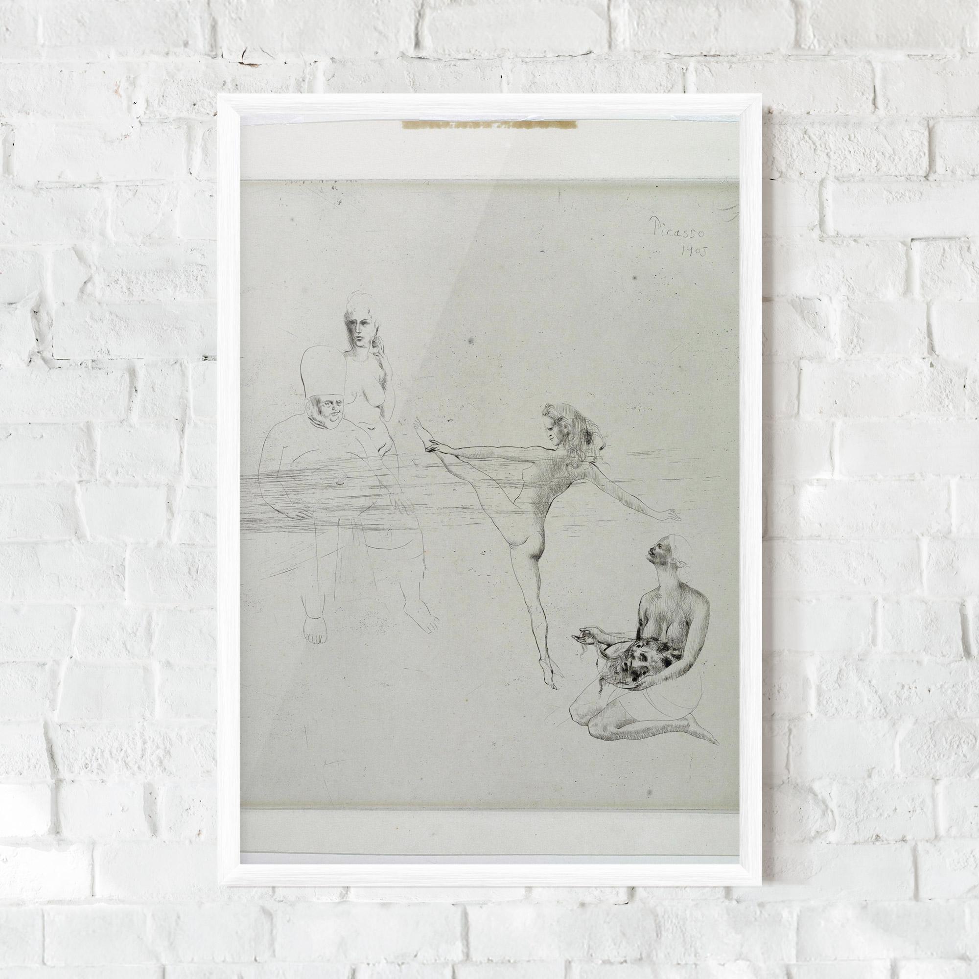 Gerahmte Poster Dance Of Salome mockup 0