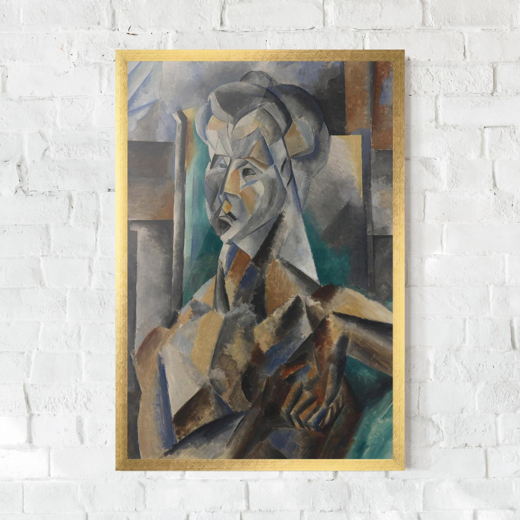 Gerahmte Poster Buste De Femme mockup 0