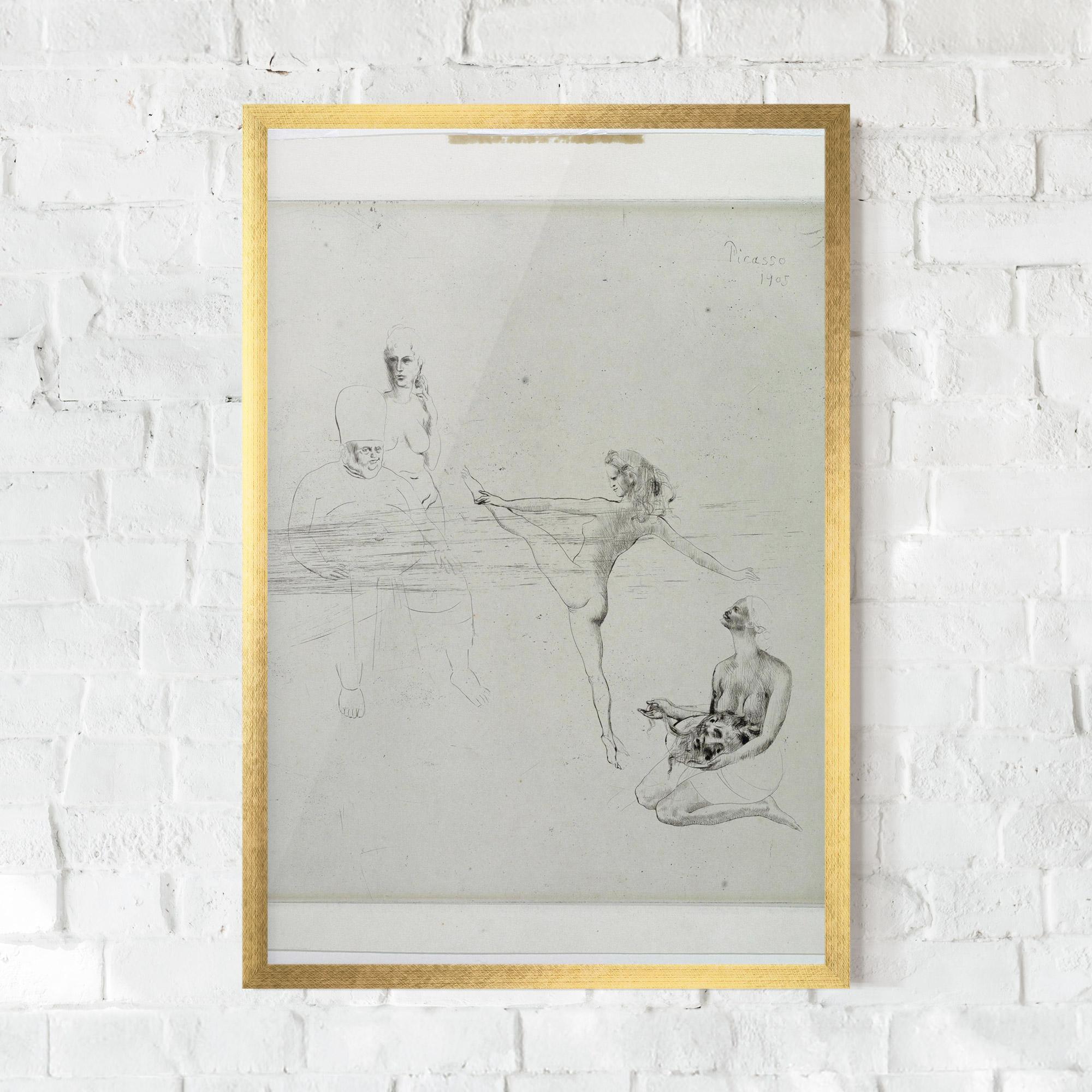 Gerahmte Poster Dance Of Salome mockup 0