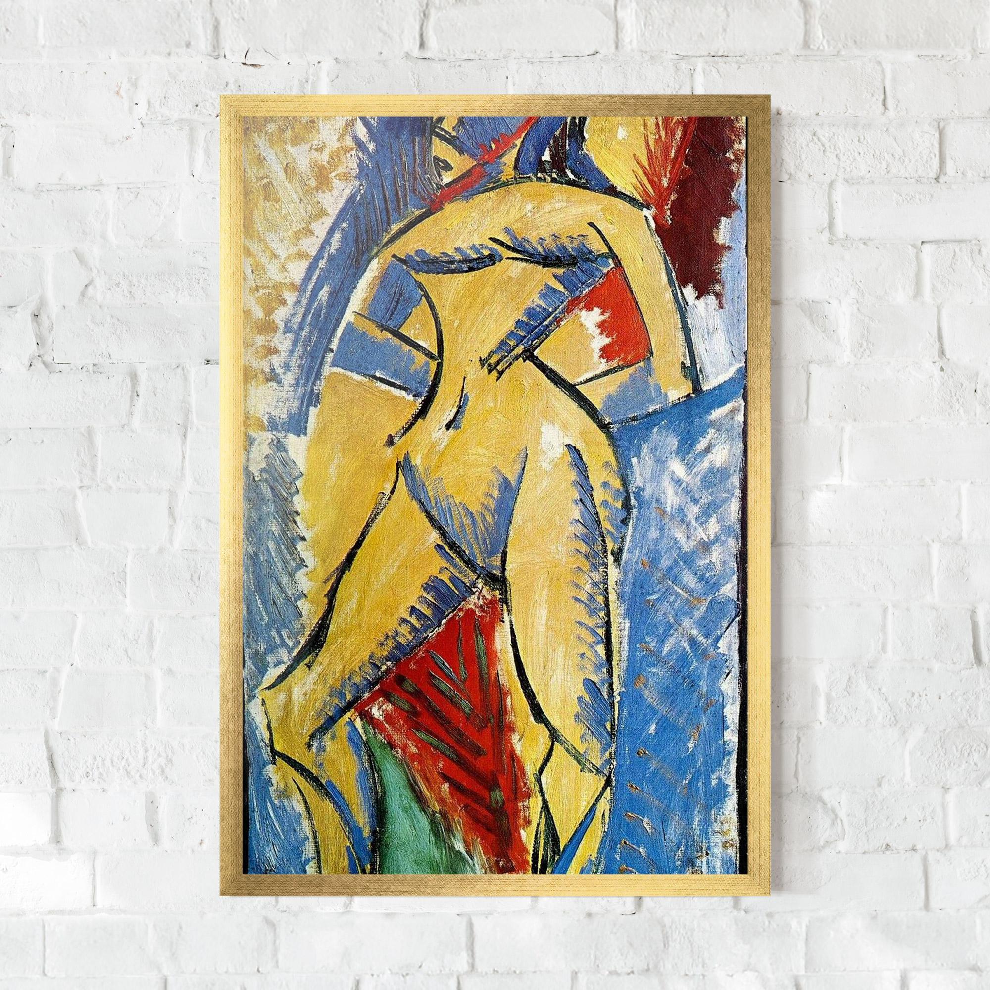 Gerahmte Poster Femme Nue mockup 0