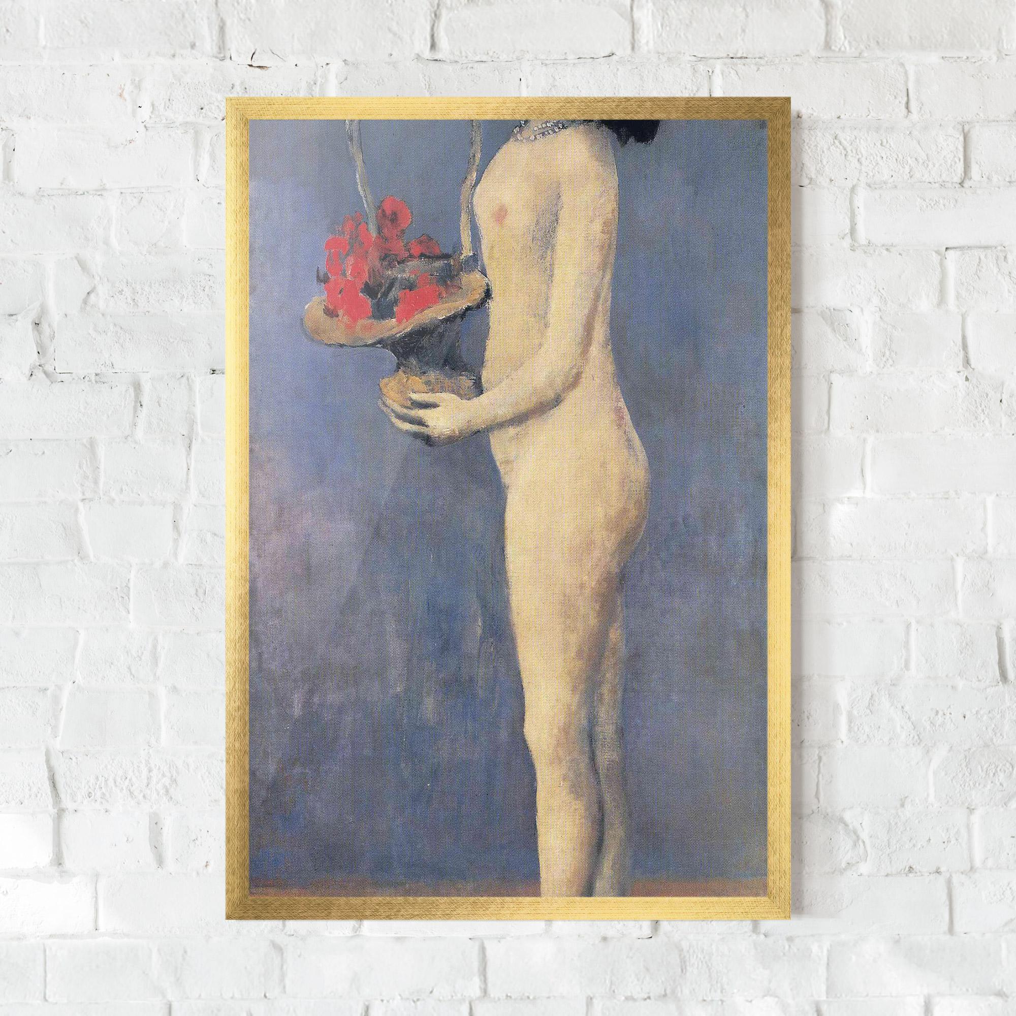 Gerahmte Poster Le Panier Fleuri mockup 0