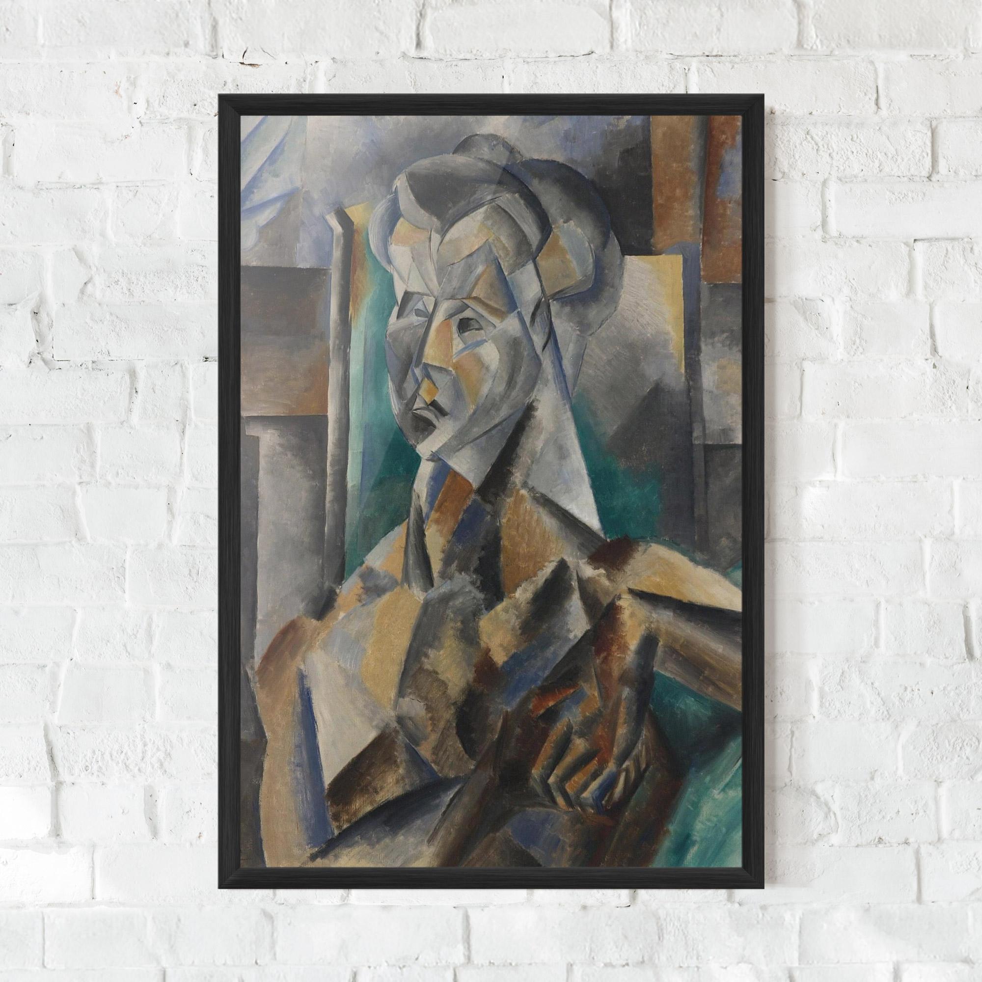 Gerahmte Poster Buste De Femme mockup 0