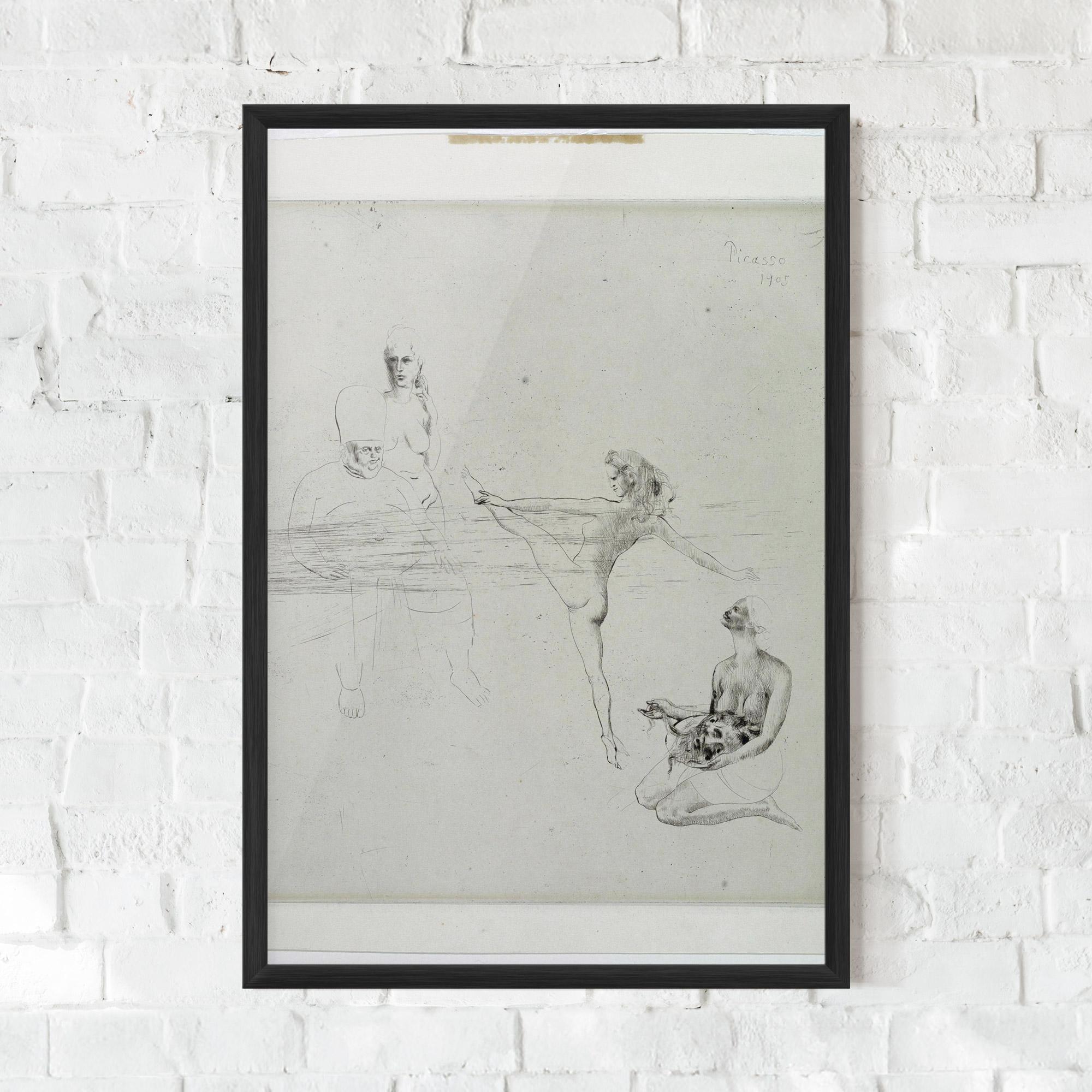 Gerahmte Poster Dance Of Salome mockup 0