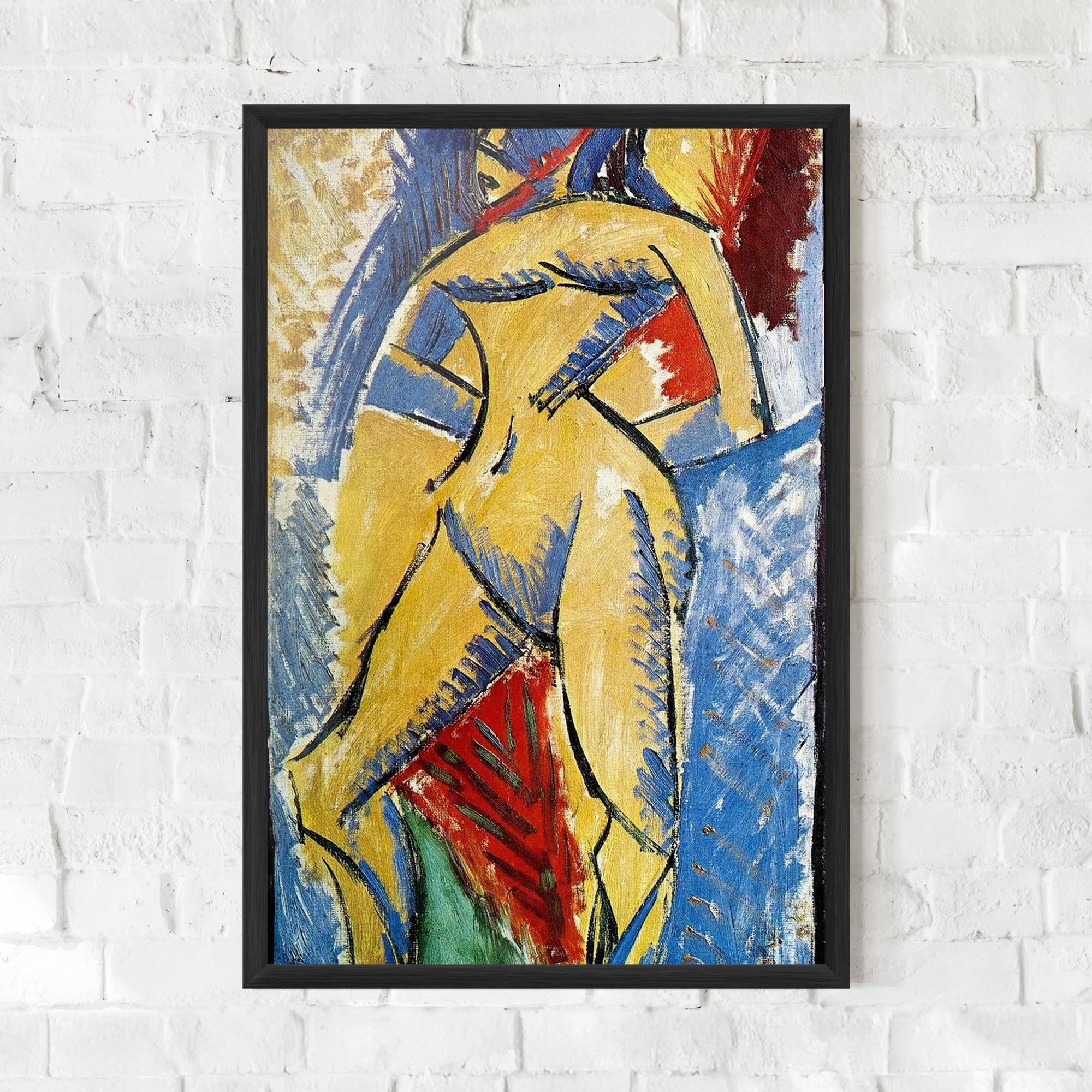 Gerahmte Poster Femme Nue mockup 0