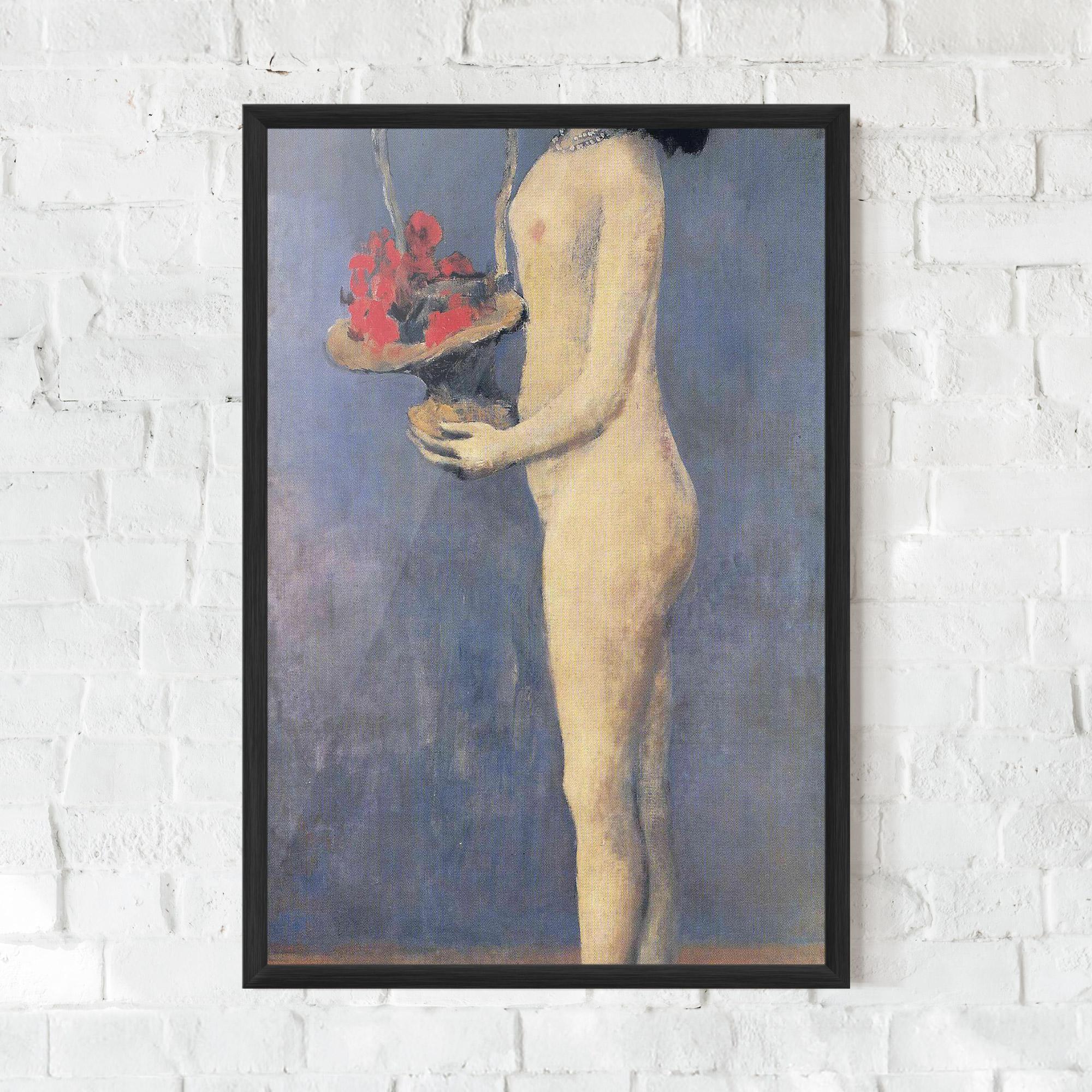 Gerahmte Poster Le Panier Fleuri mockup 0