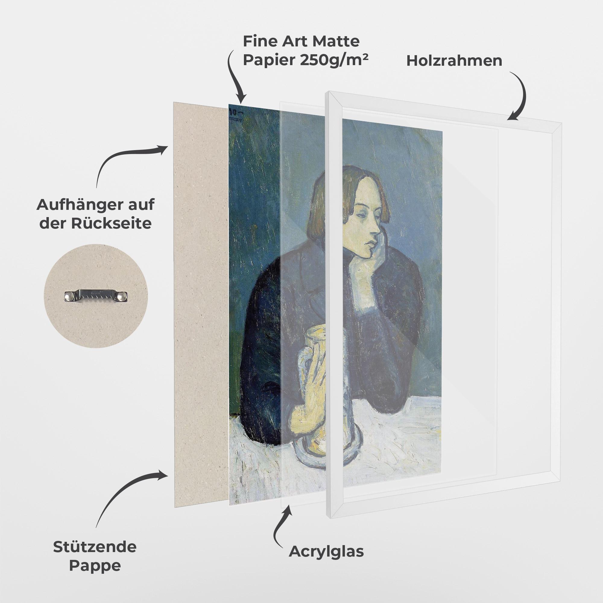 Gerahmte Poster Le Bock mockup 1