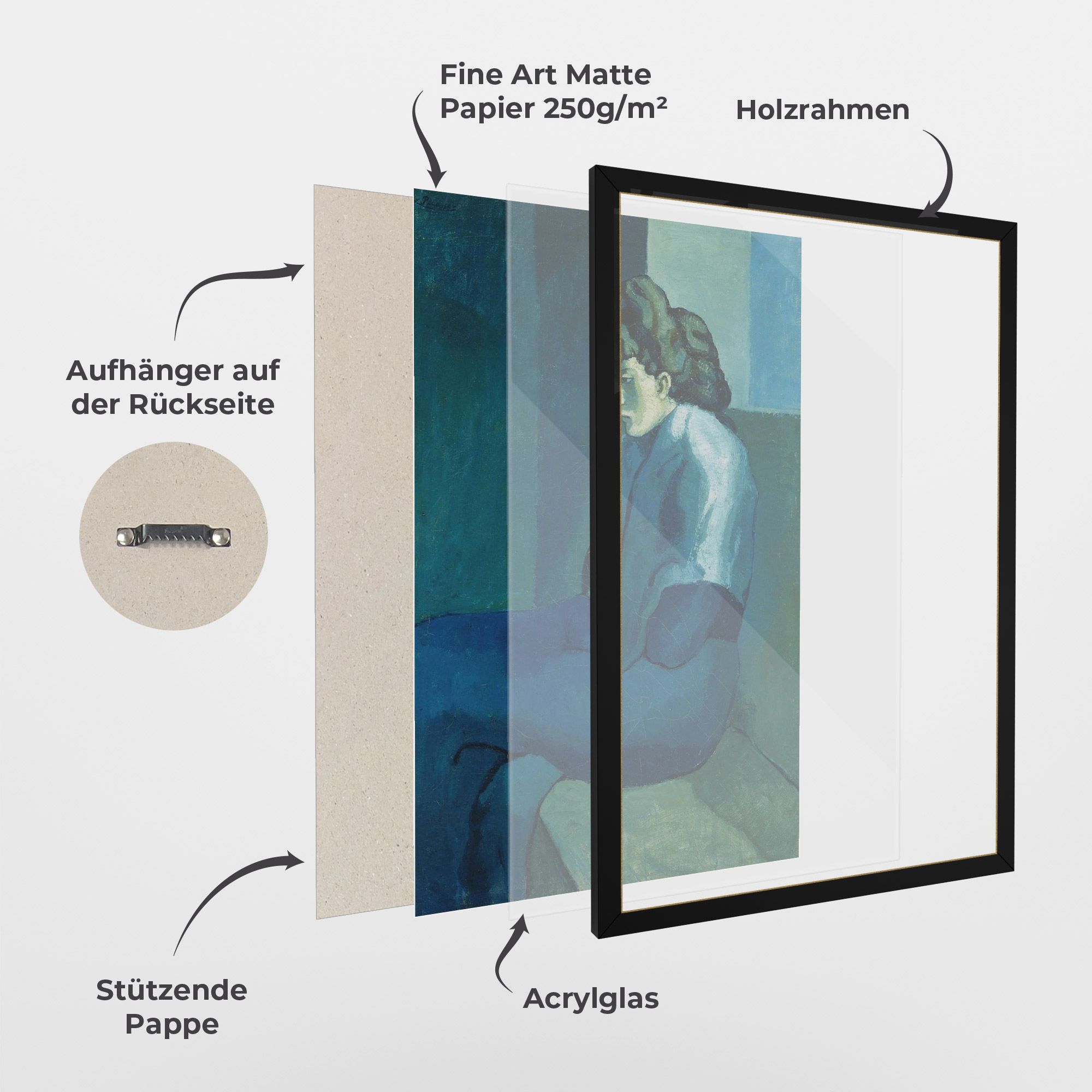 Femme Assise mockup 1