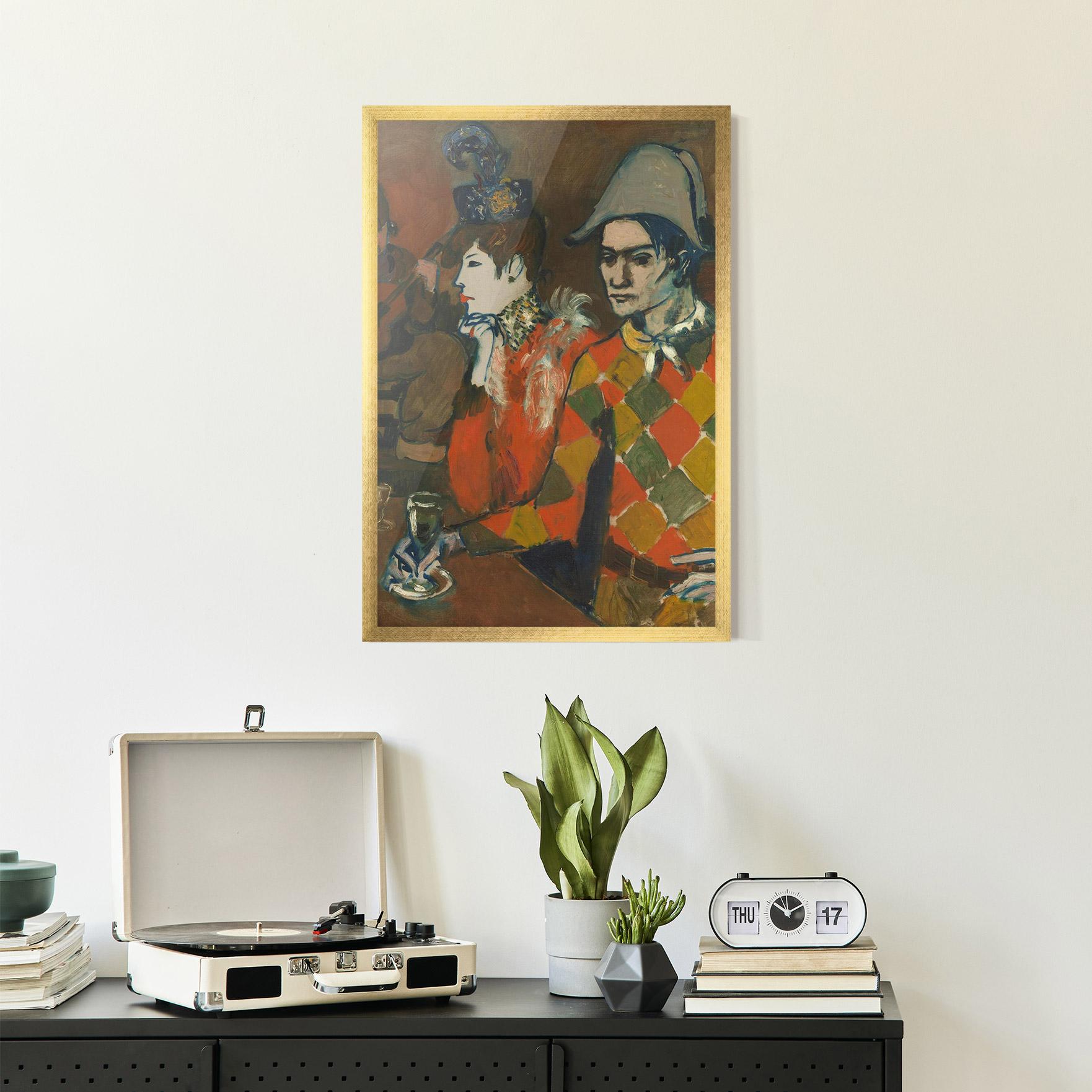 Gerahmte Poster At The Lapin Agile mockup 2