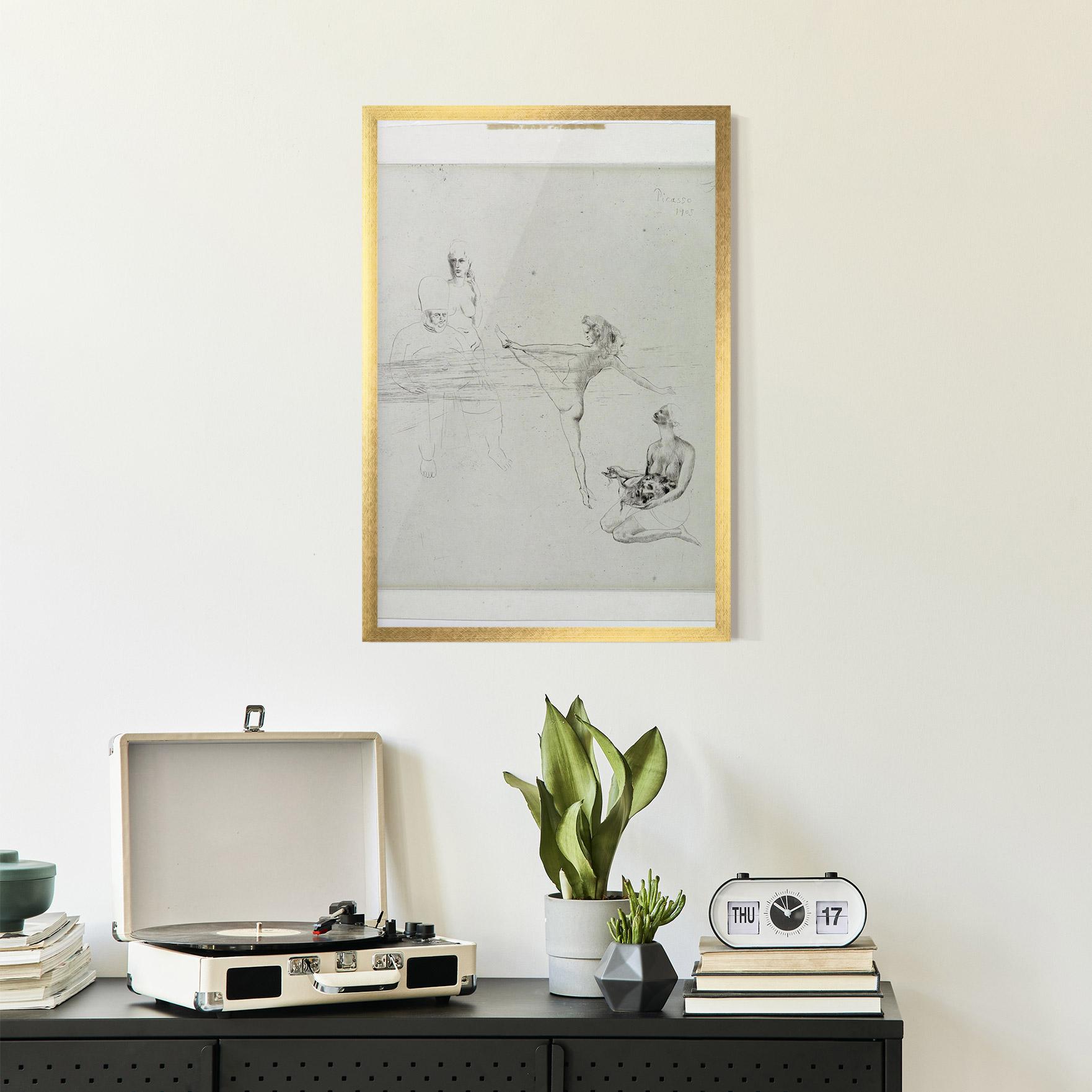 Gerahmte Poster Dance Of Salome mockup 2