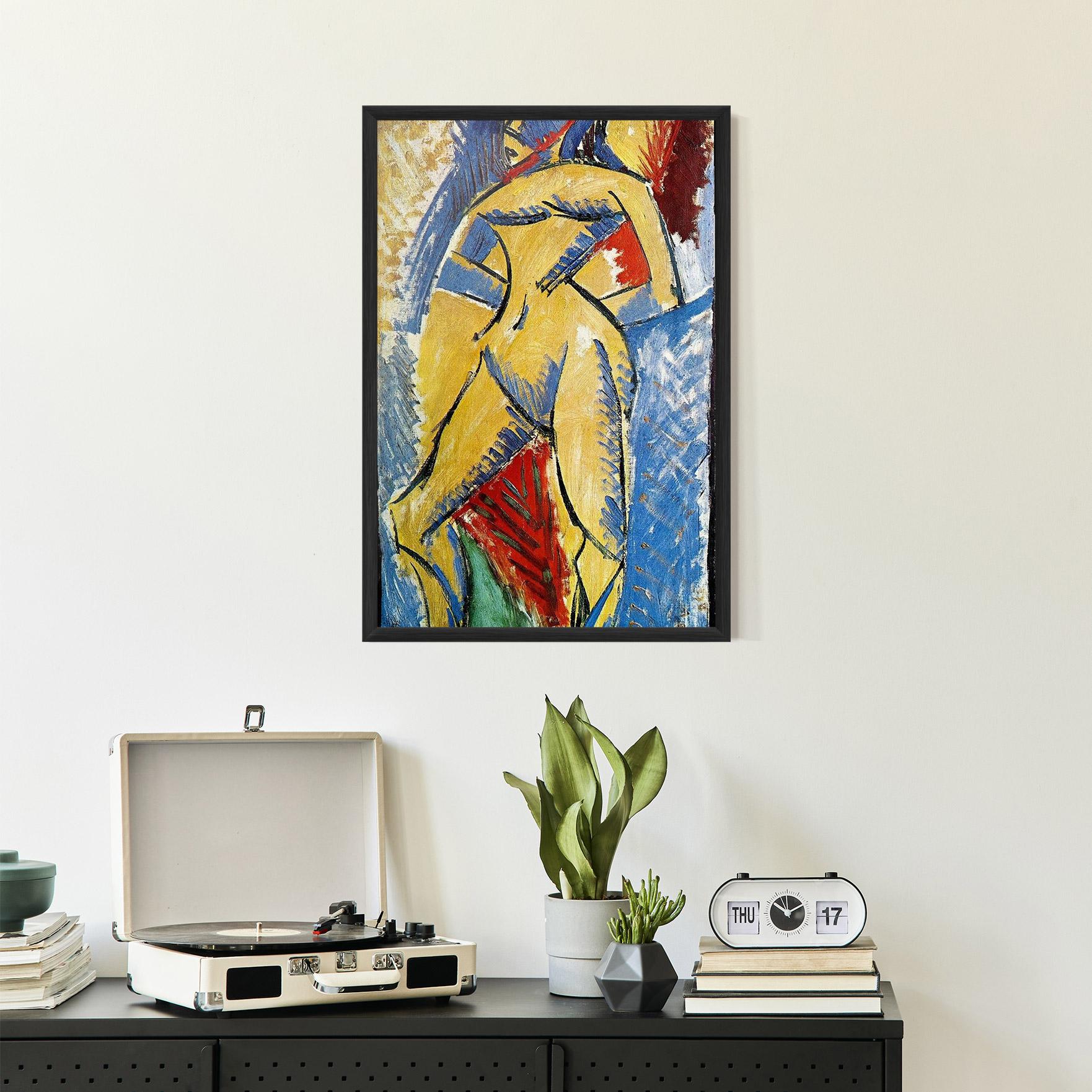 Gerahmte Poster Femme Nue mockup 2