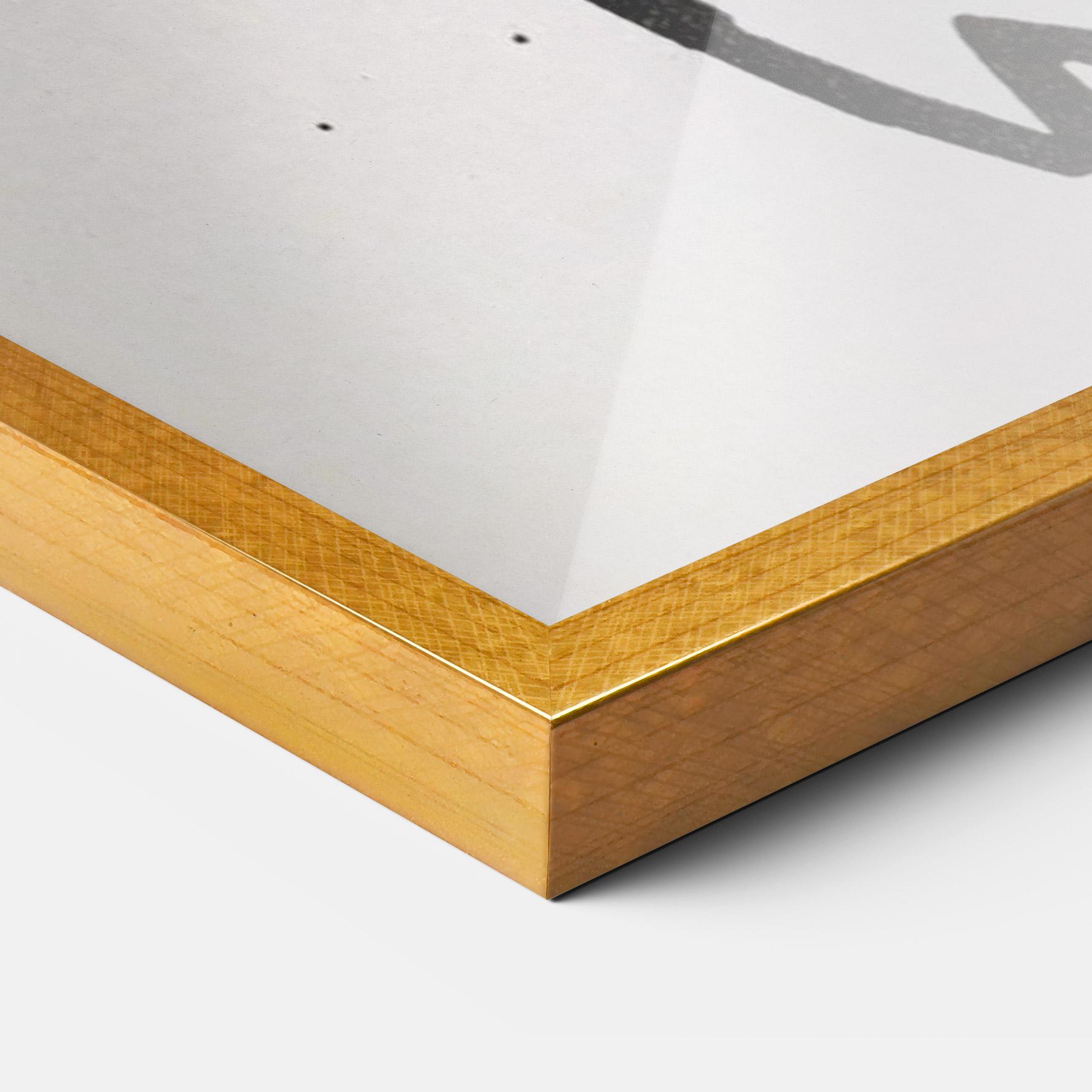 Gerahmte Poster Nude mockup 3