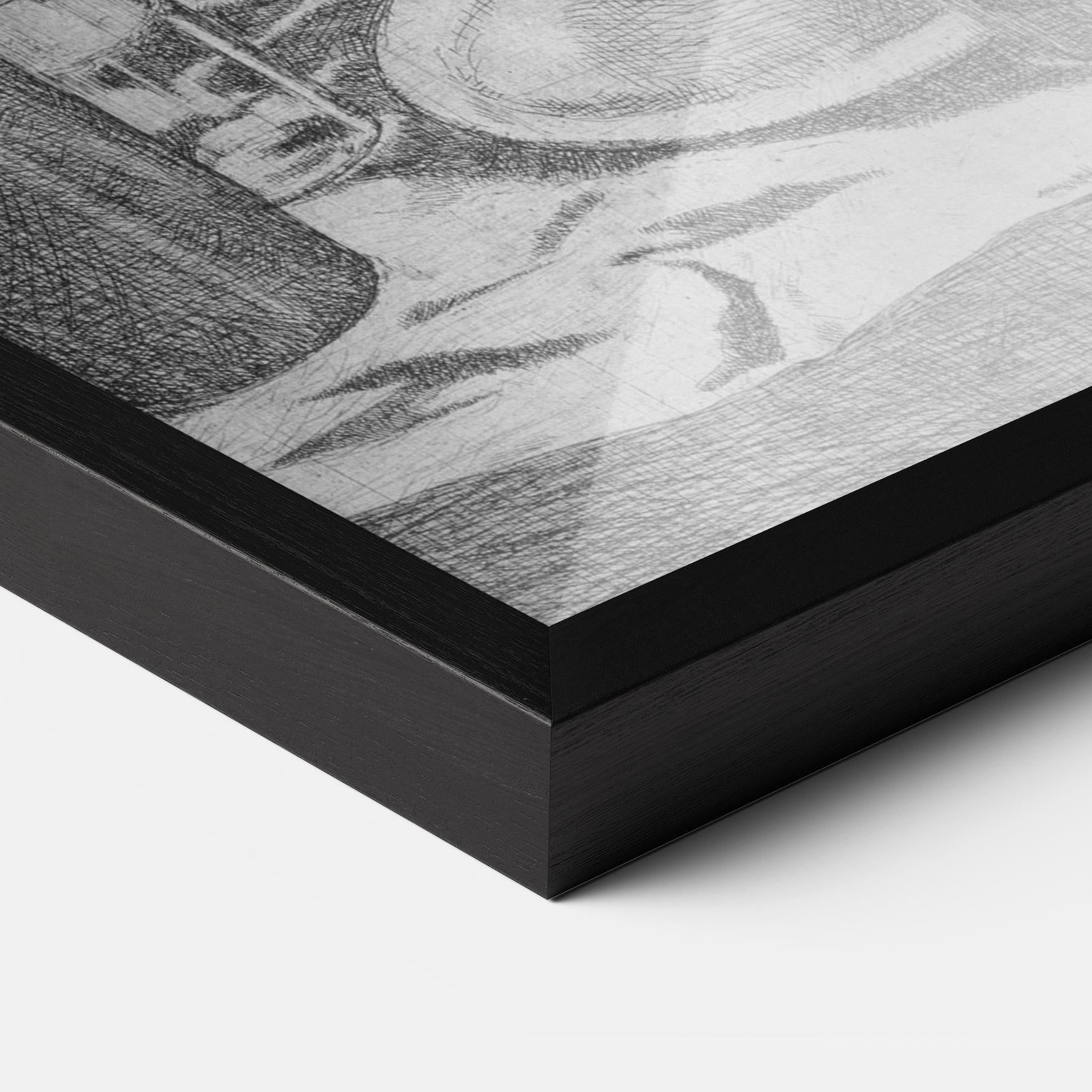 Gerahmte Poster The Frugal Repast mockup 3