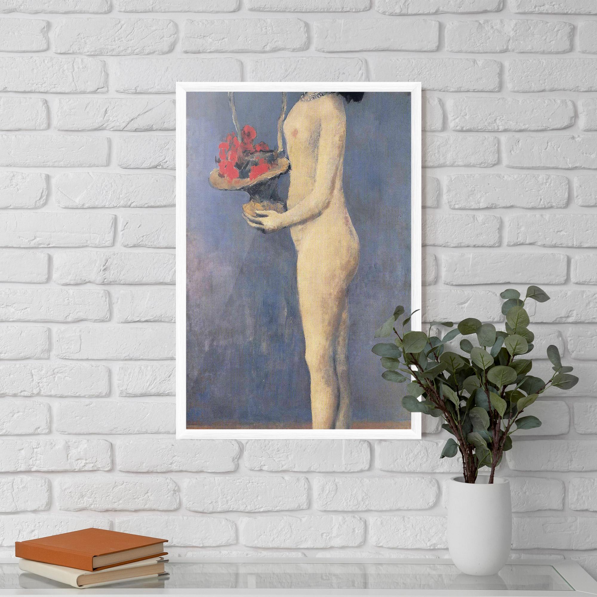 Gerahmte Poster Le Panier Fleuri mockup 5