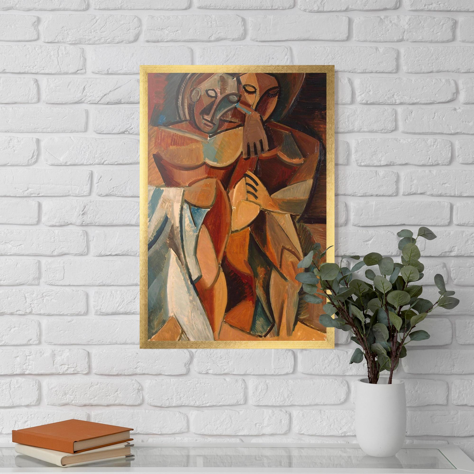 Gerahmte Poster Friendship Two Nudes mockup 5