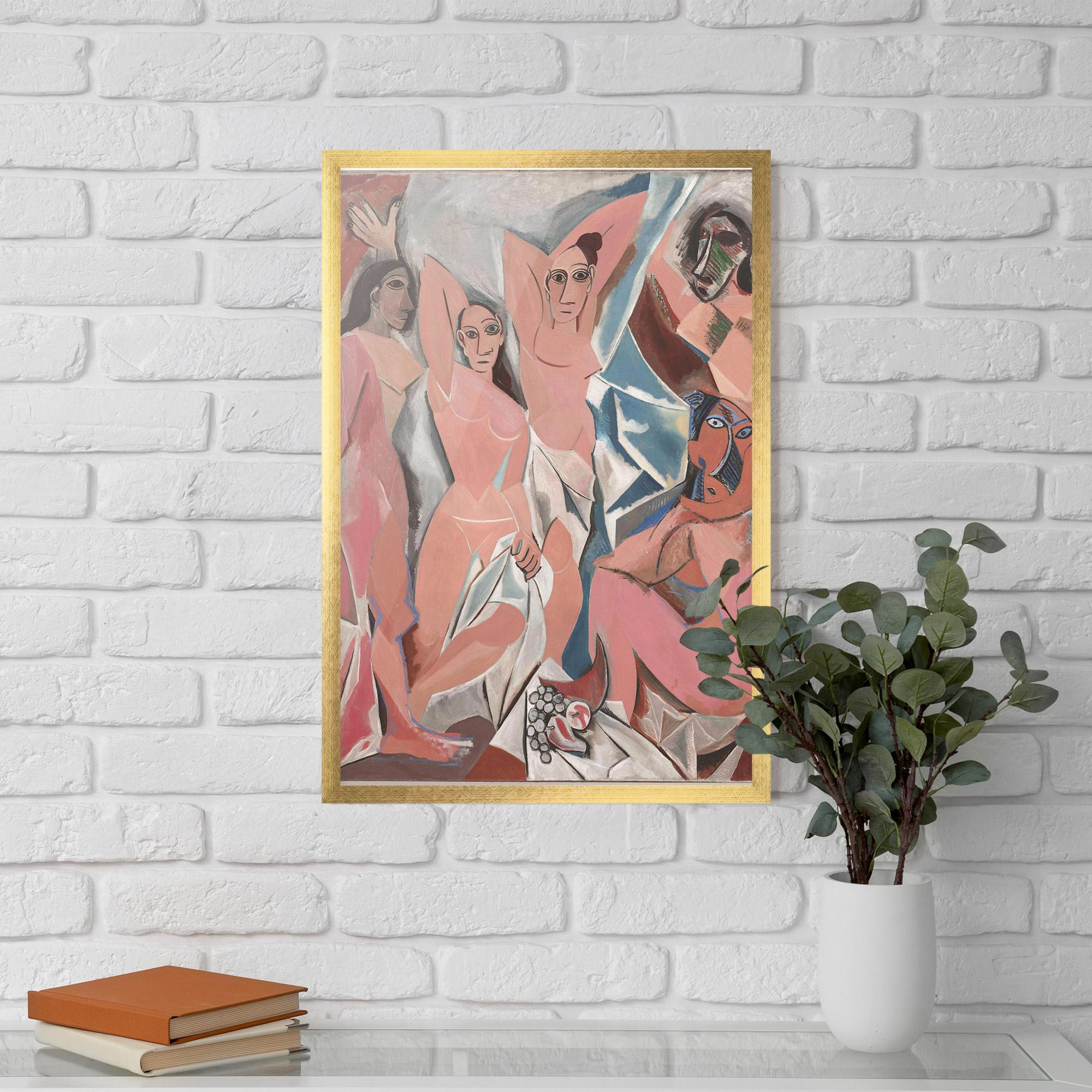 Gerahmte Poster Les Demoiselles mockup 5