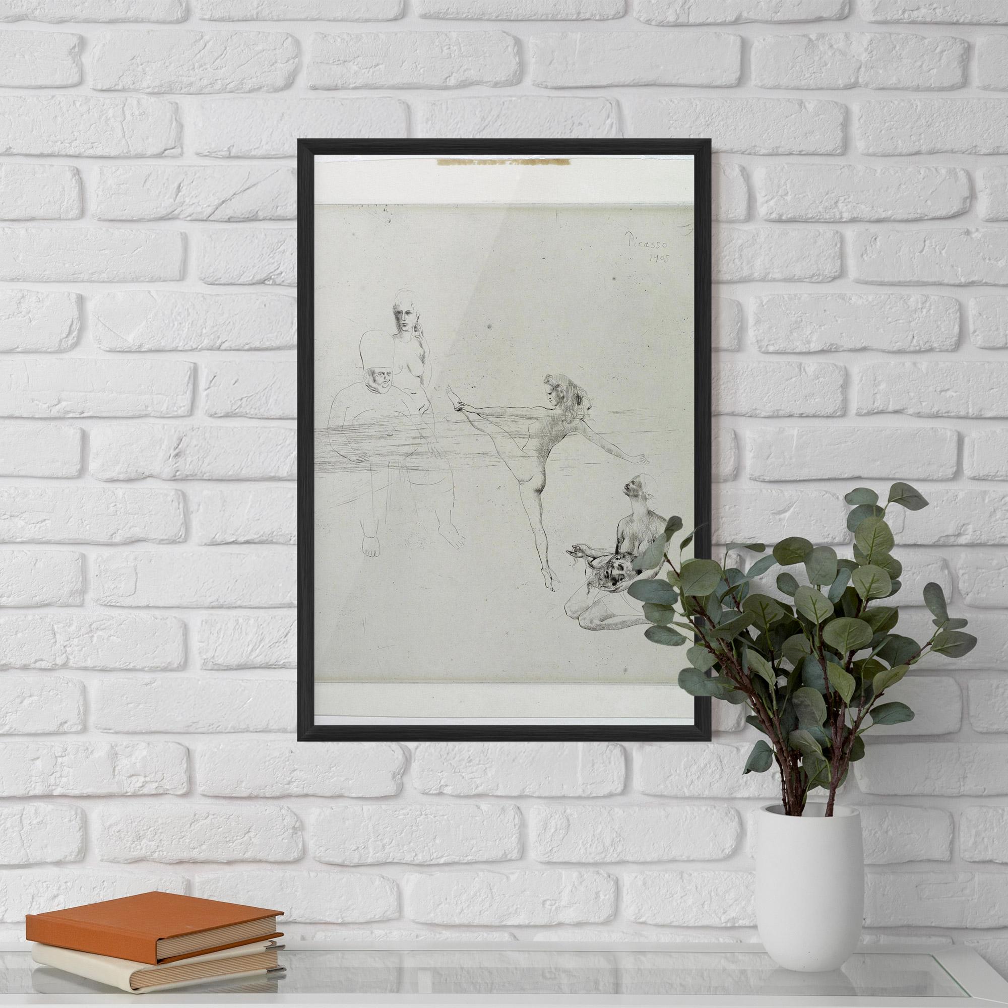 Gerahmte Poster Dance Of Salome mockup 5