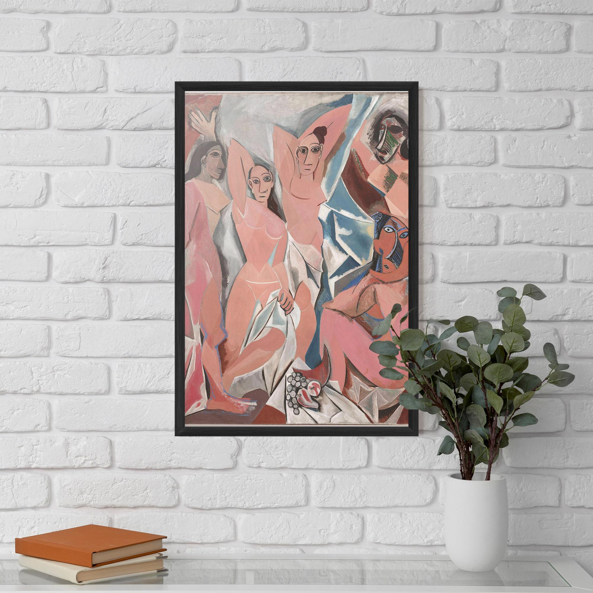 Gerahmte Poster Les Demoiselles mockup 5