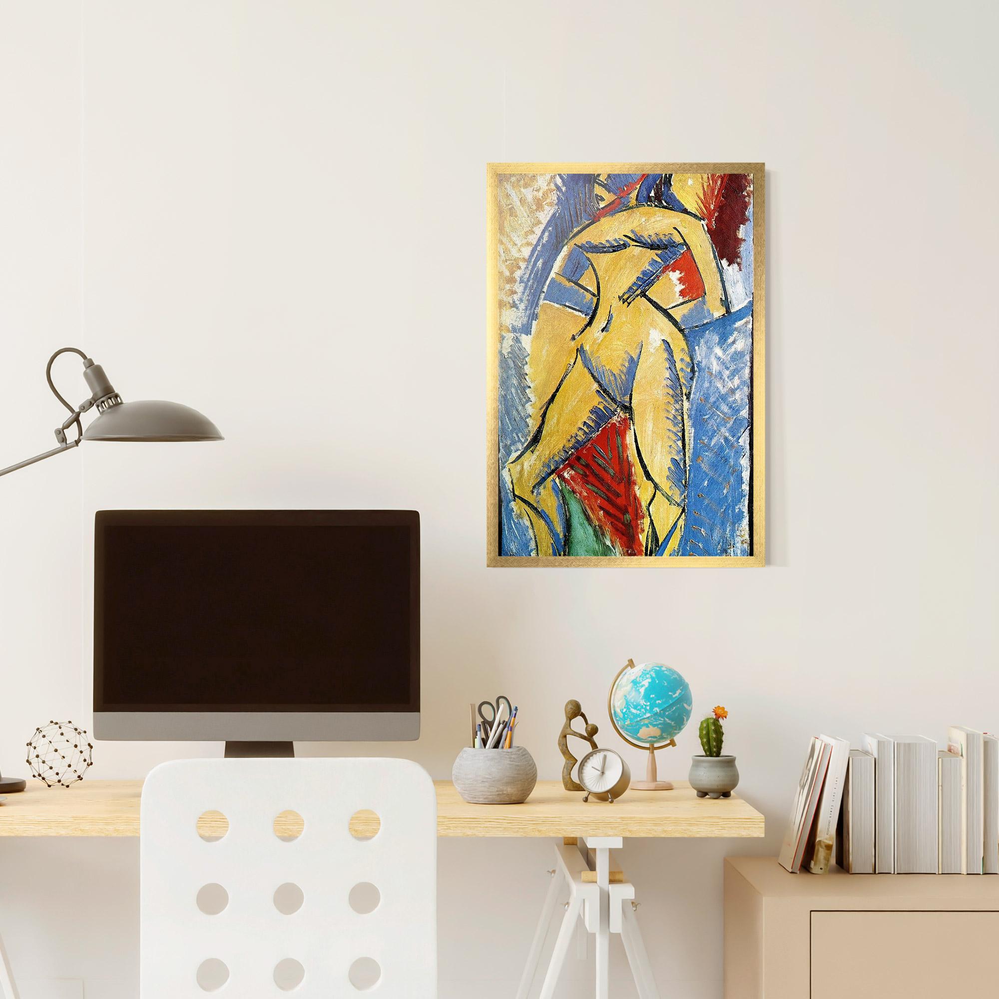 Gerahmte Poster Femme Nue mockup 6