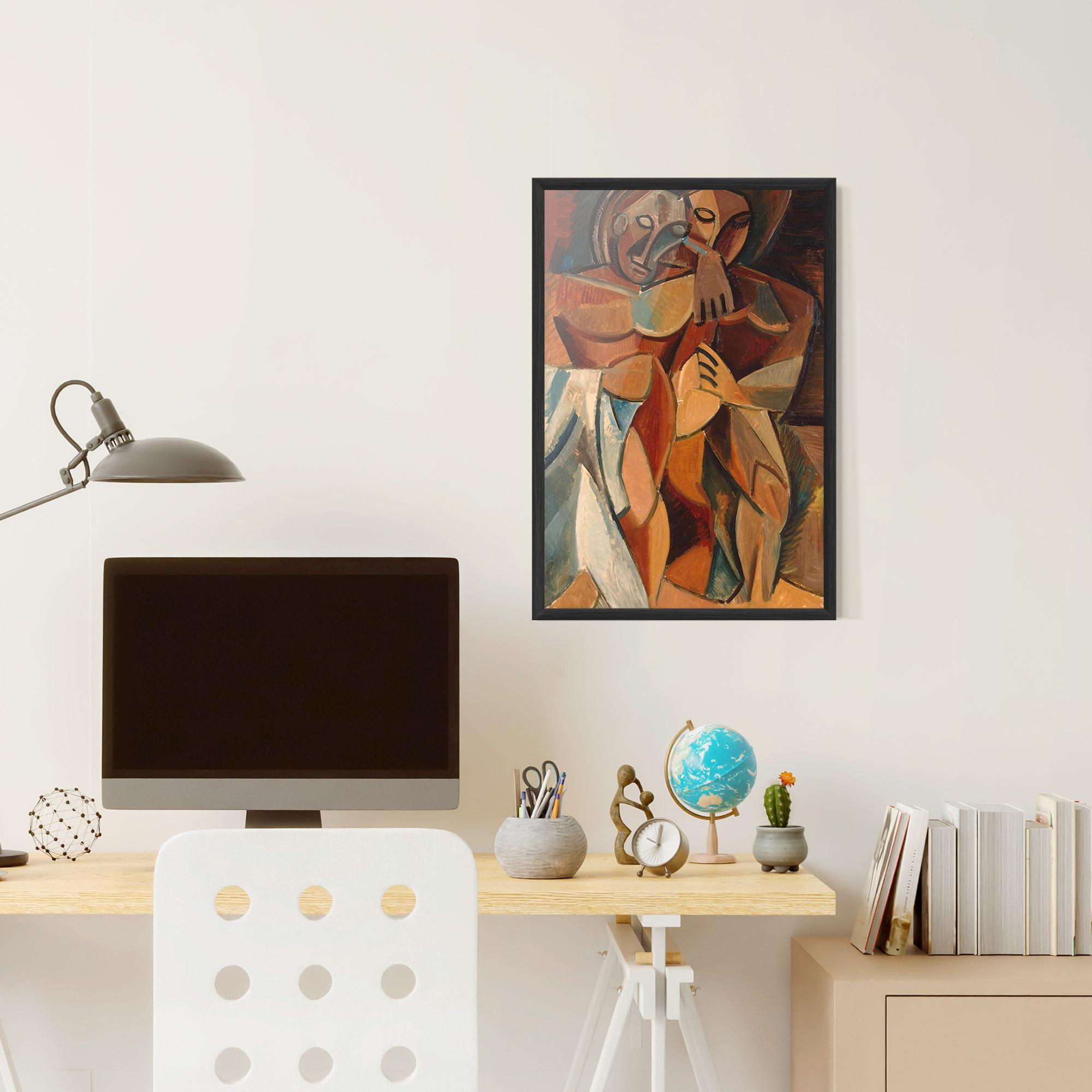 Gerahmte Poster Friendship Two Nudes mockup 6