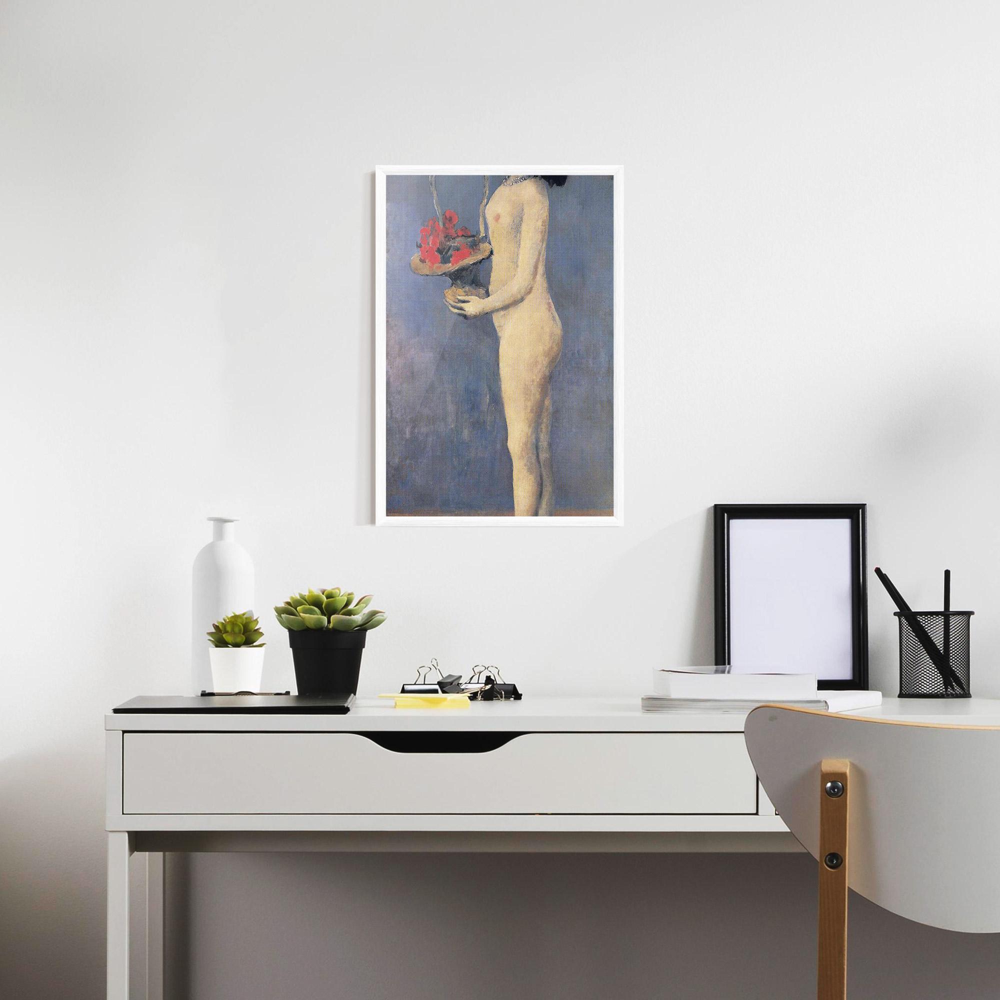 Gerahmte Poster Le Panier Fleuri mockup 7