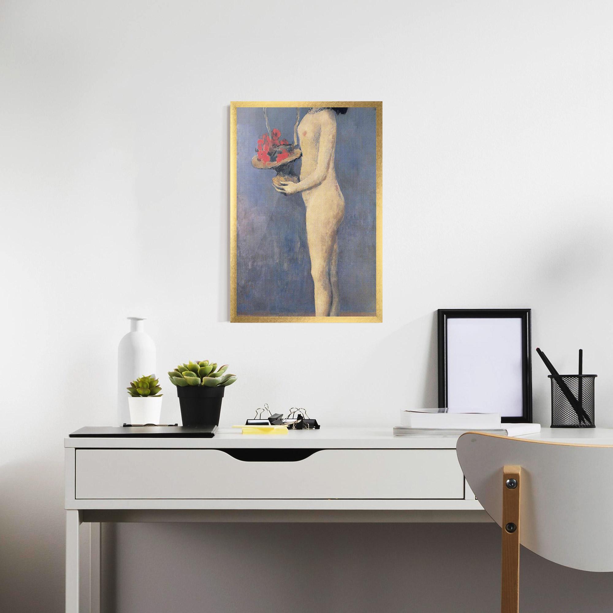 Gerahmte Poster Le Panier Fleuri mockup 7