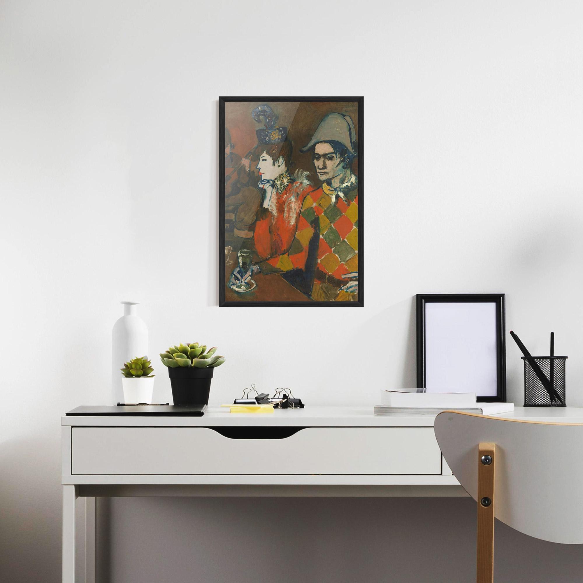 Gerahmte Poster At The Lapin Agile mockup 7