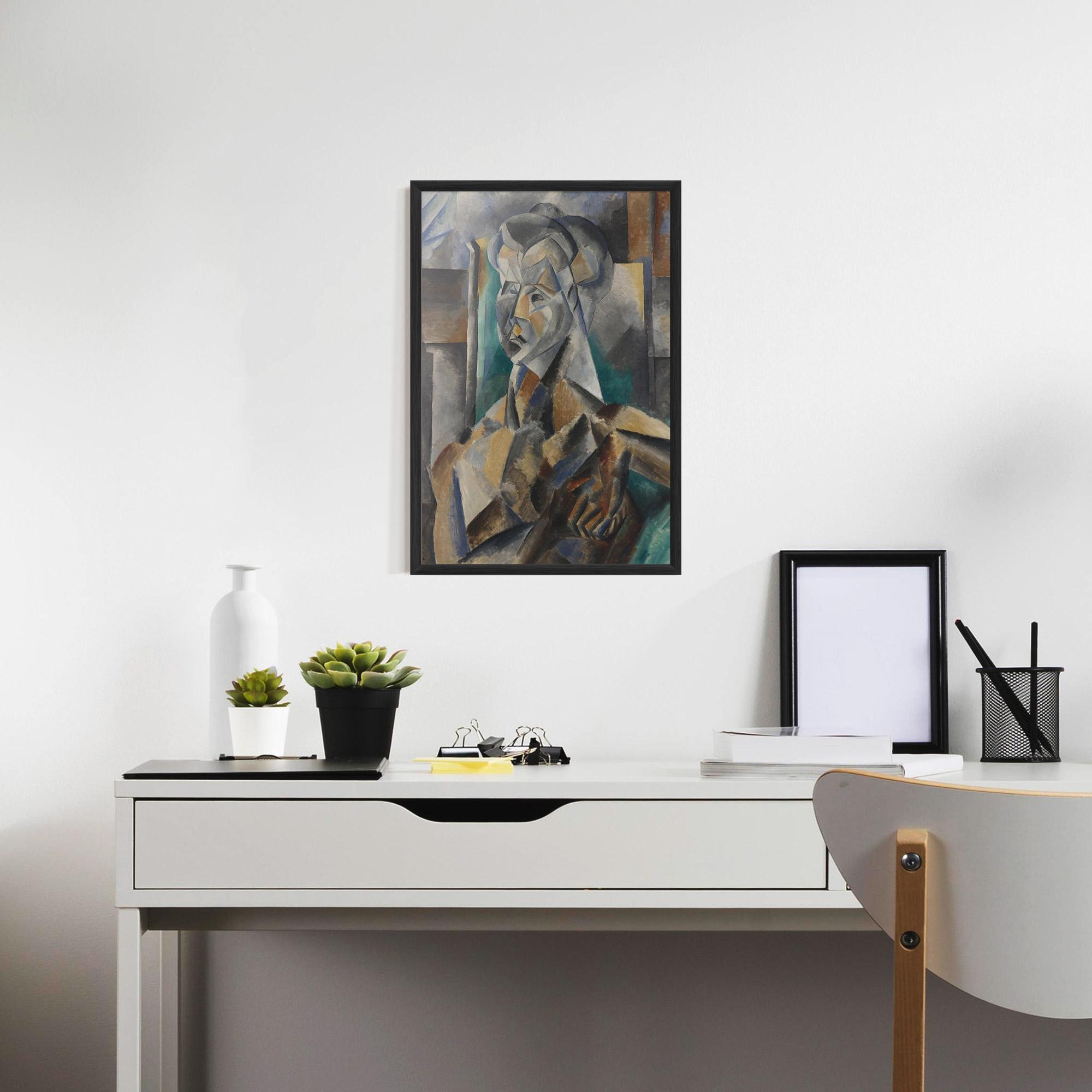 Gerahmte Poster Buste De Femme mockup 7