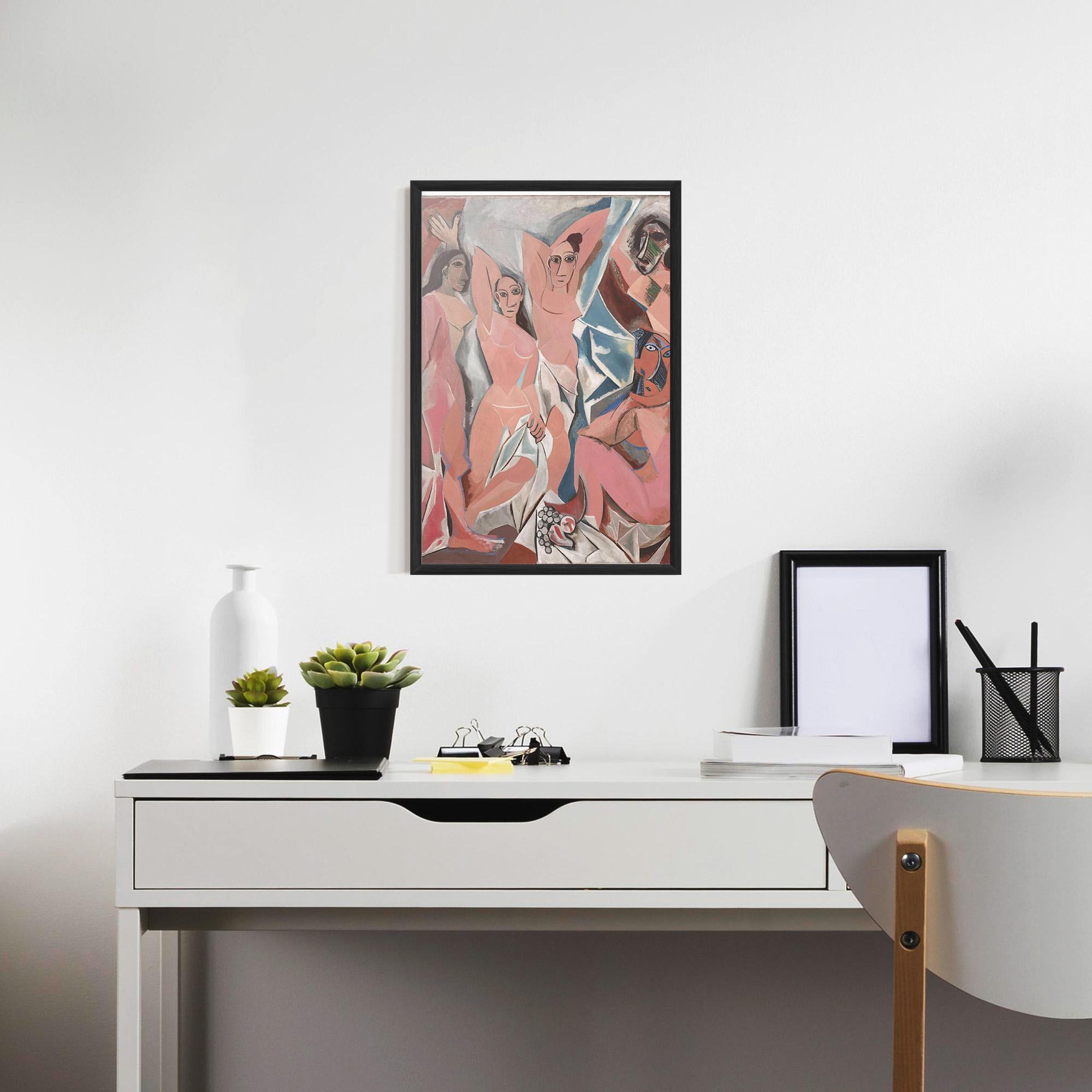 Gerahmte Poster Les Demoiselles mockup 7