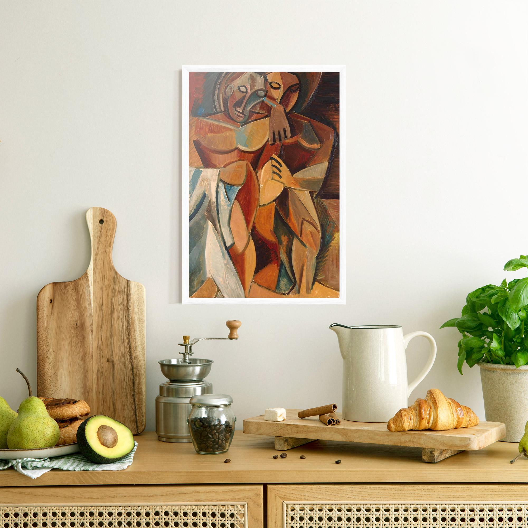 Gerahmte Poster Friendship Two Nudes mockup 8