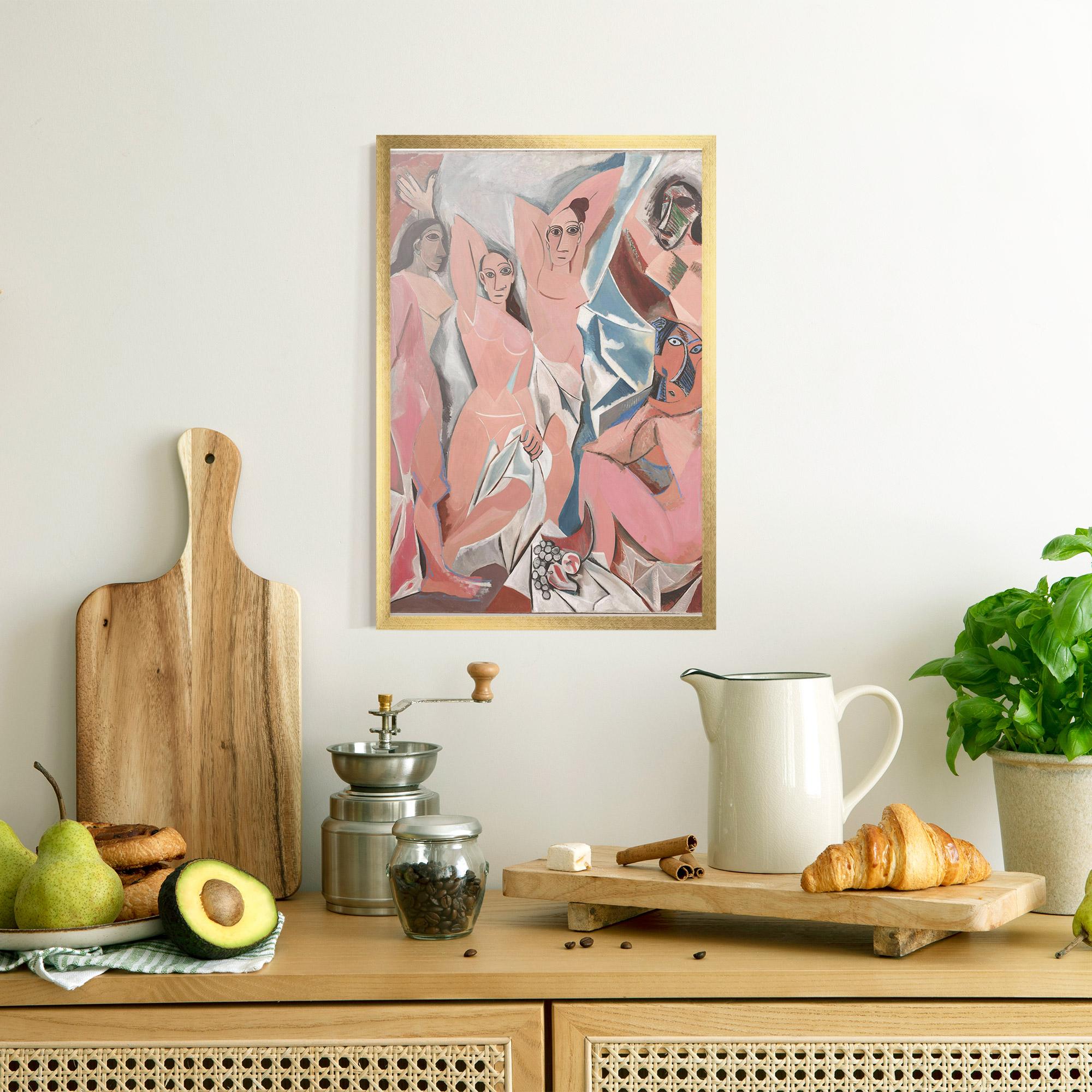 Gerahmte Poster Les Demoiselles mockup 8