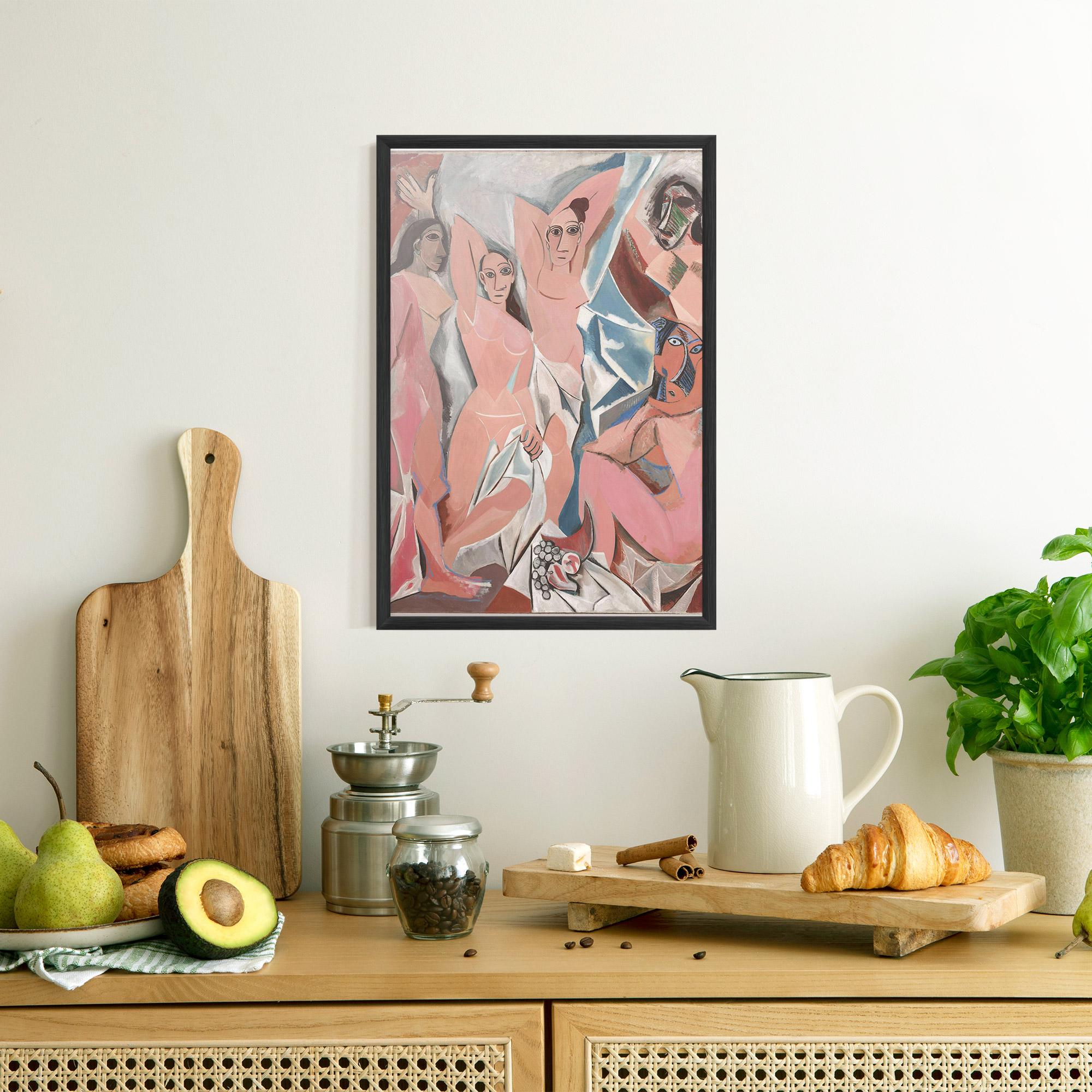 Gerahmte Poster Les Demoiselles mockup 8
