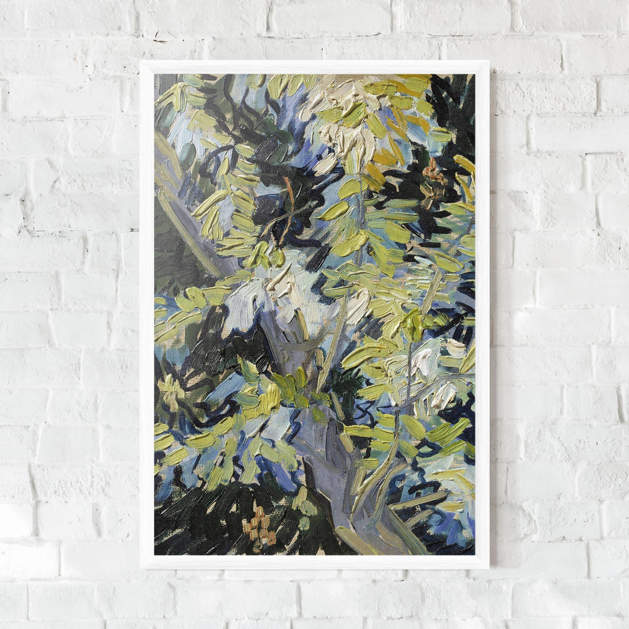 Gerahmte Poster Blossoming Branches mockup 0