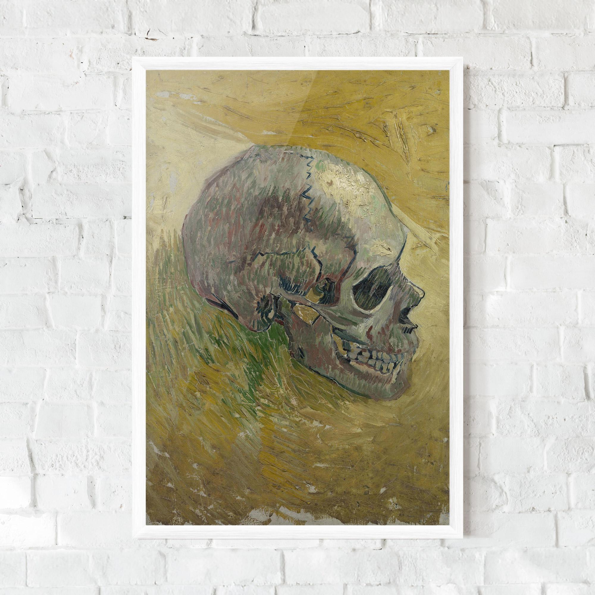 Gerahmte Poster Schedel mockup 0