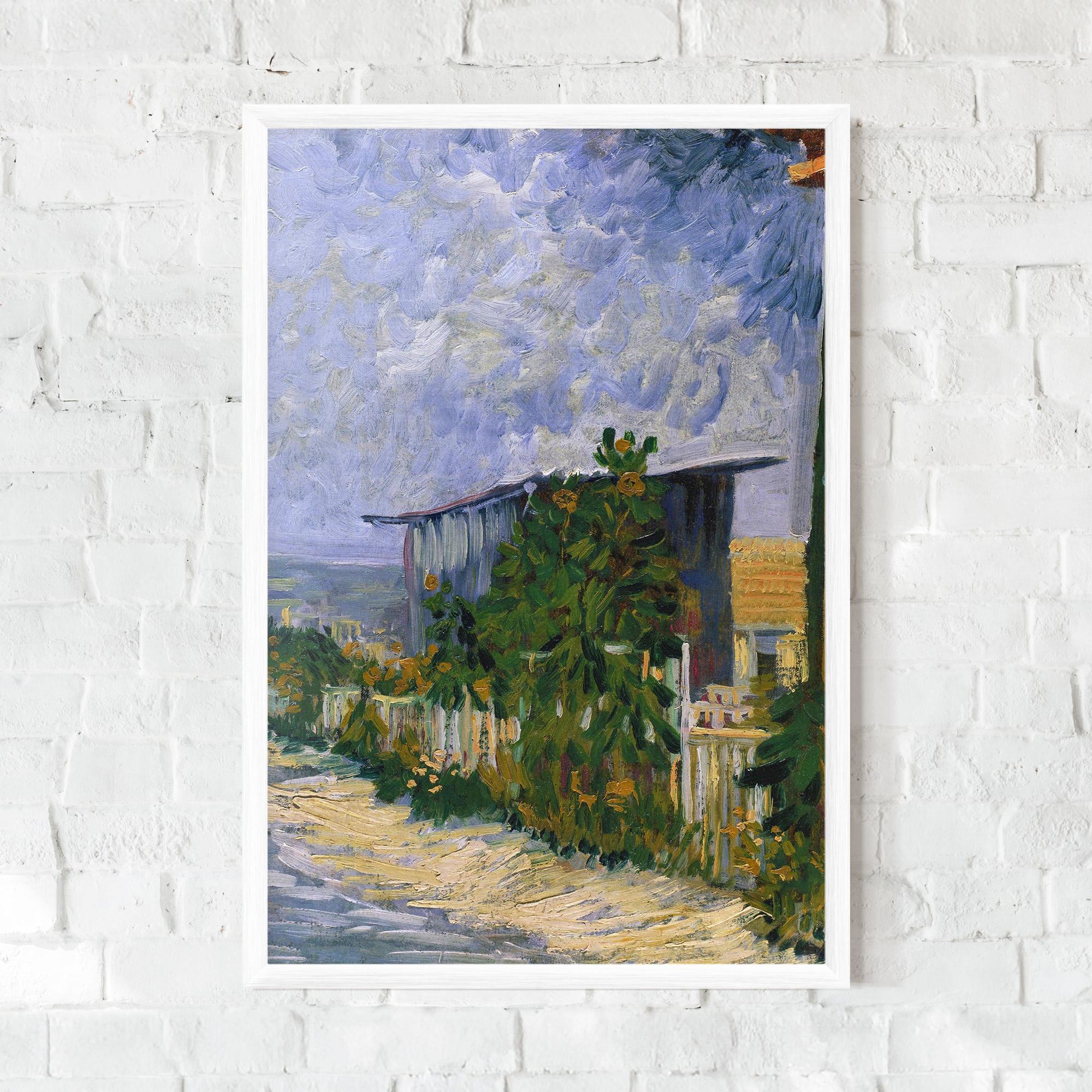 Gerahmte Poster Shelter On Montmartre mockup 0