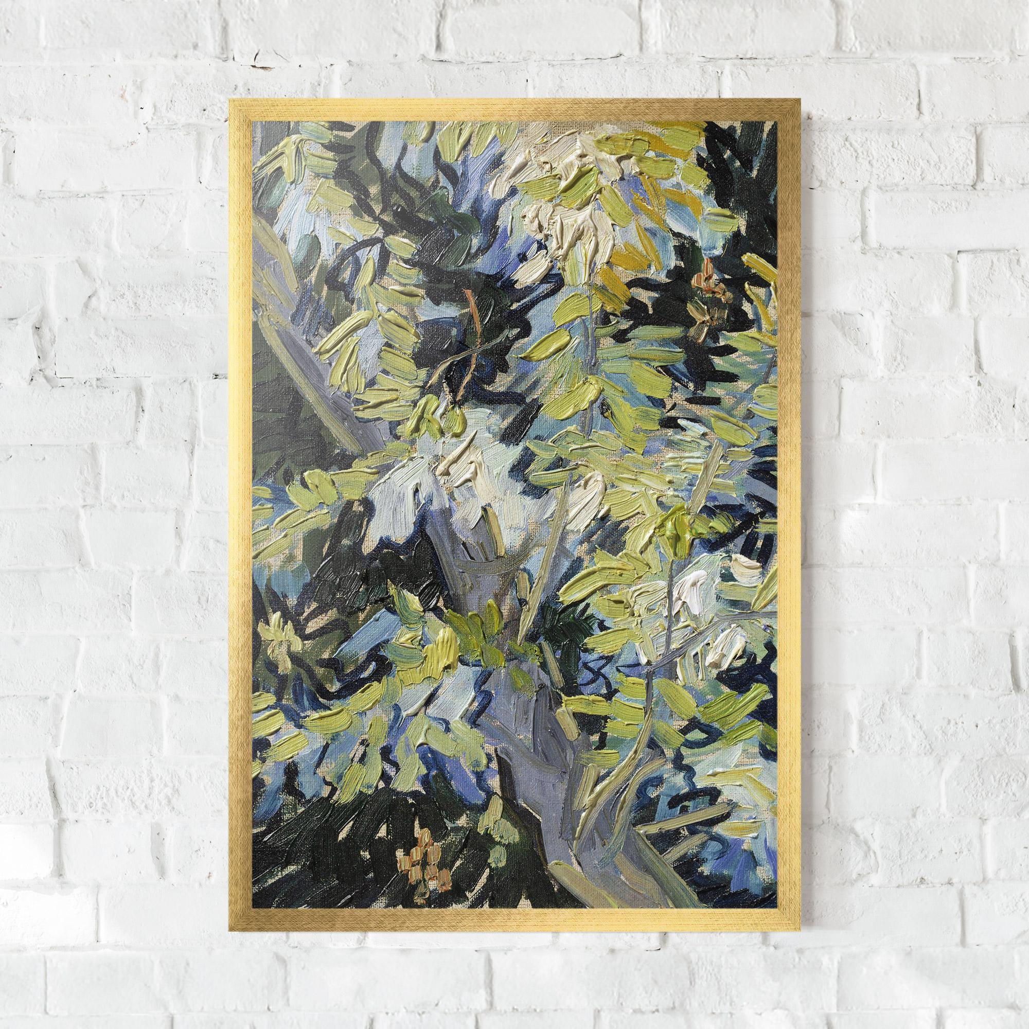 Gerahmte Poster Blossoming Branches mockup 0