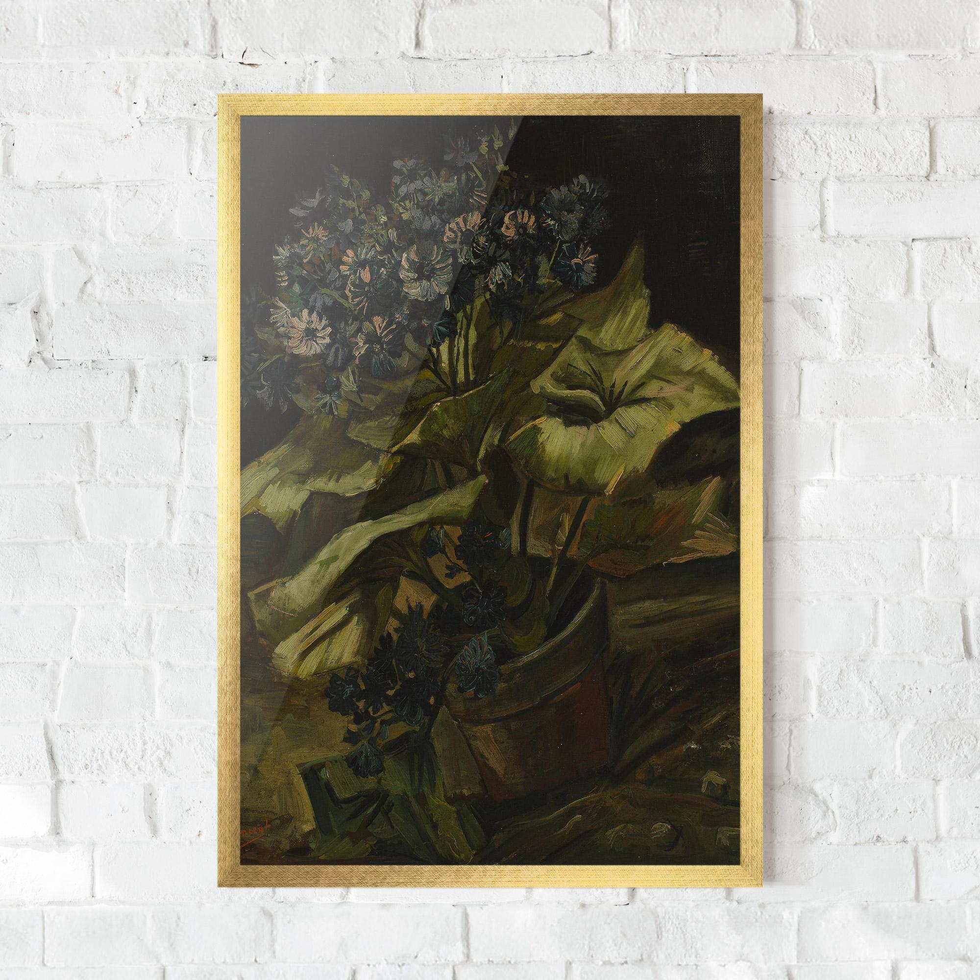 Gerahmte Poster Cineraria mockup 0
