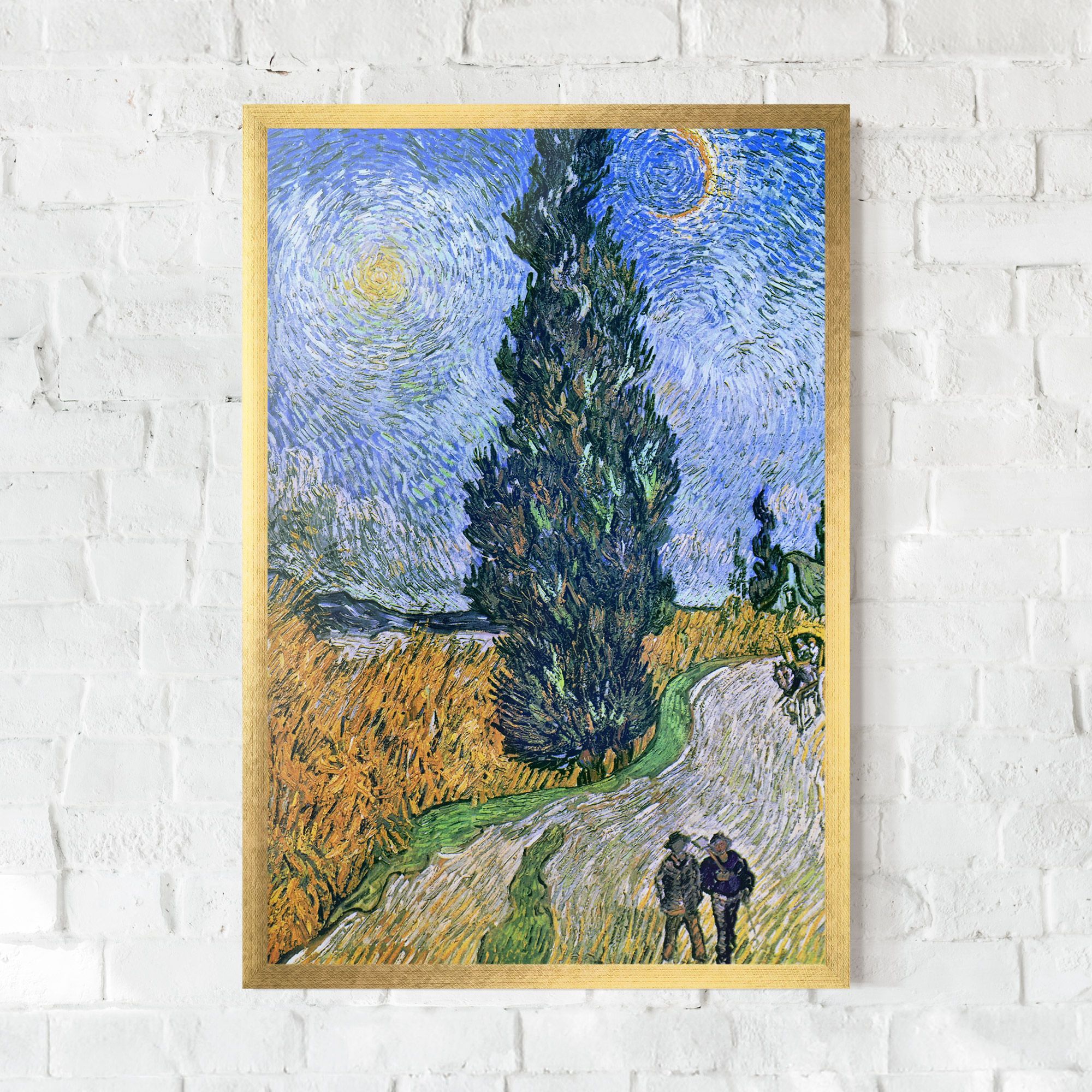 Road With Cypress mockup 0