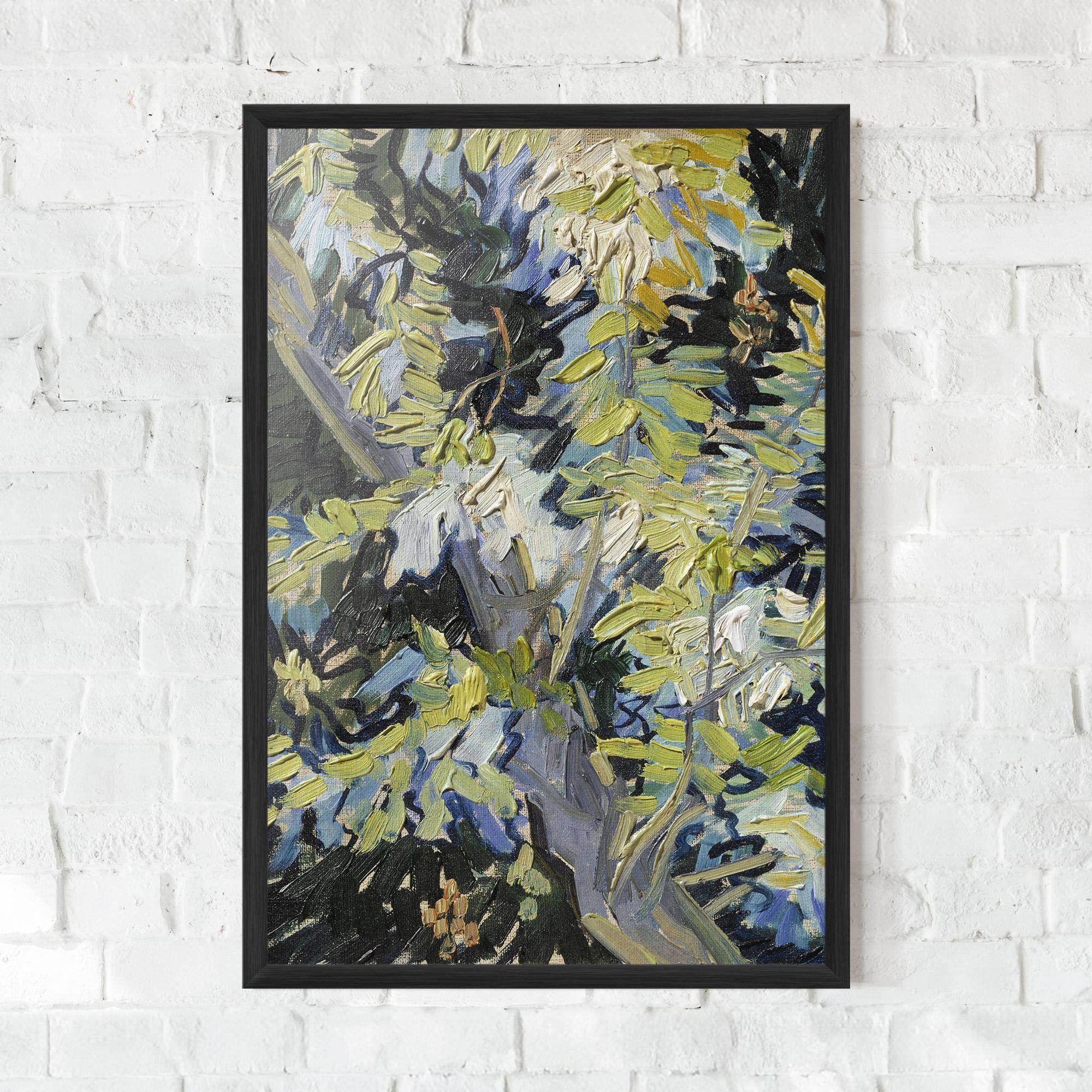 Gerahmte Poster Blossoming Branches mockup 0