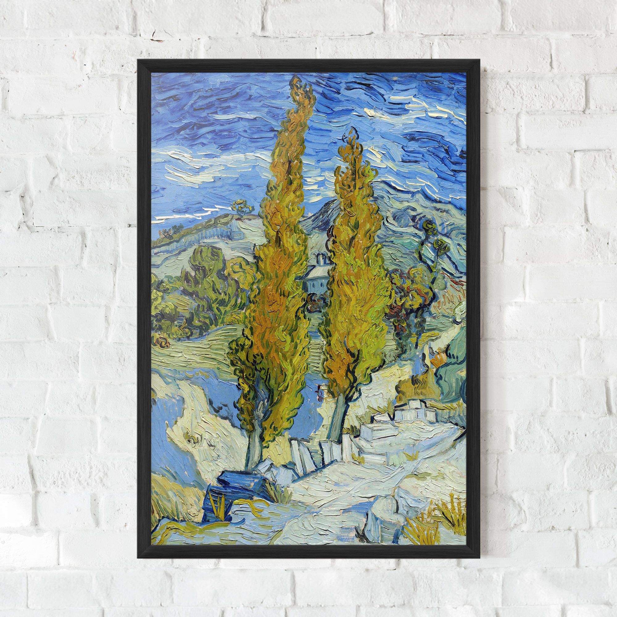 Poplars At Saint Remy mockup 0