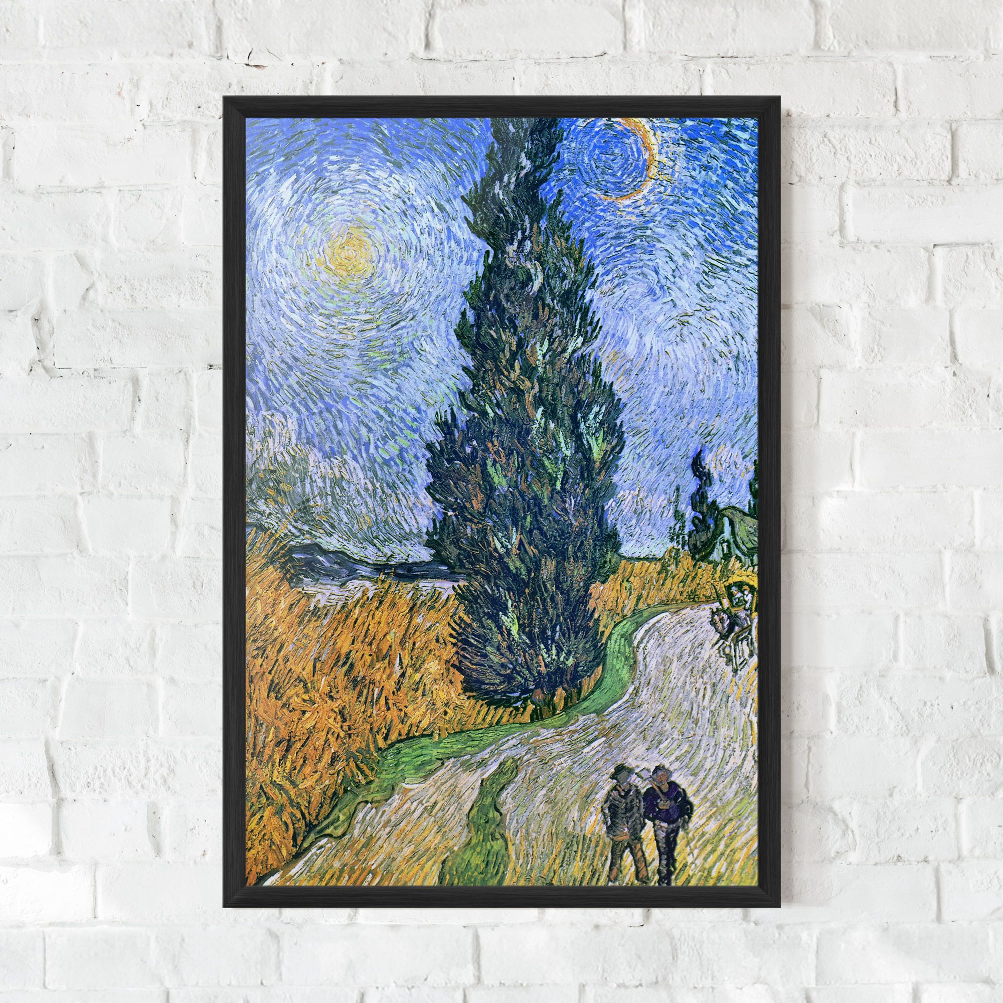 Road With Cypress mockup 0