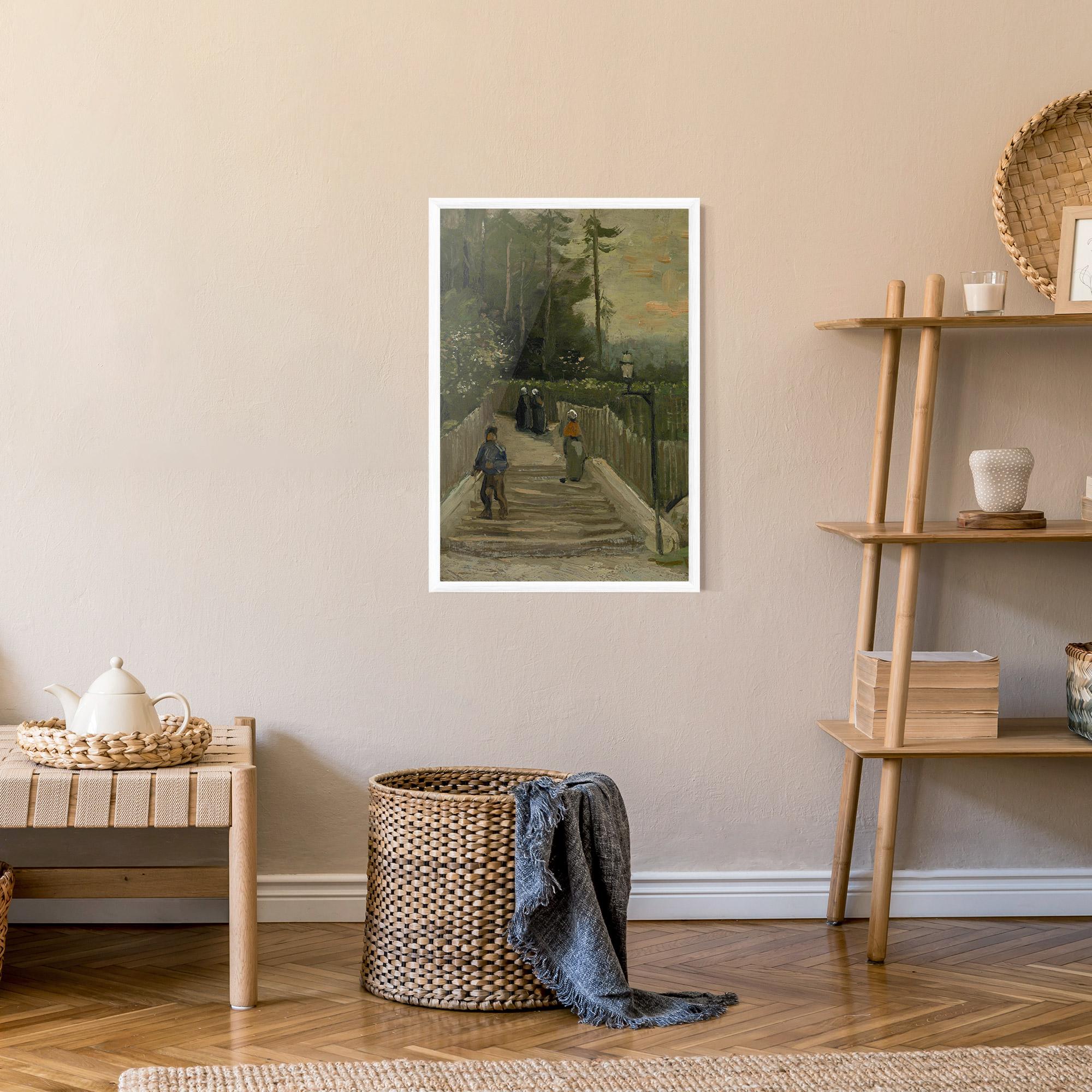 Gerahmte Poster Weg Te Montmartre mockup 9