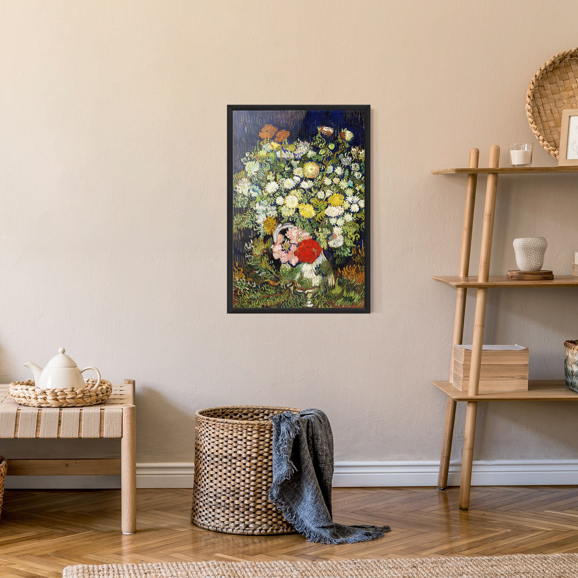 Flowers Van Gogh mockup 9